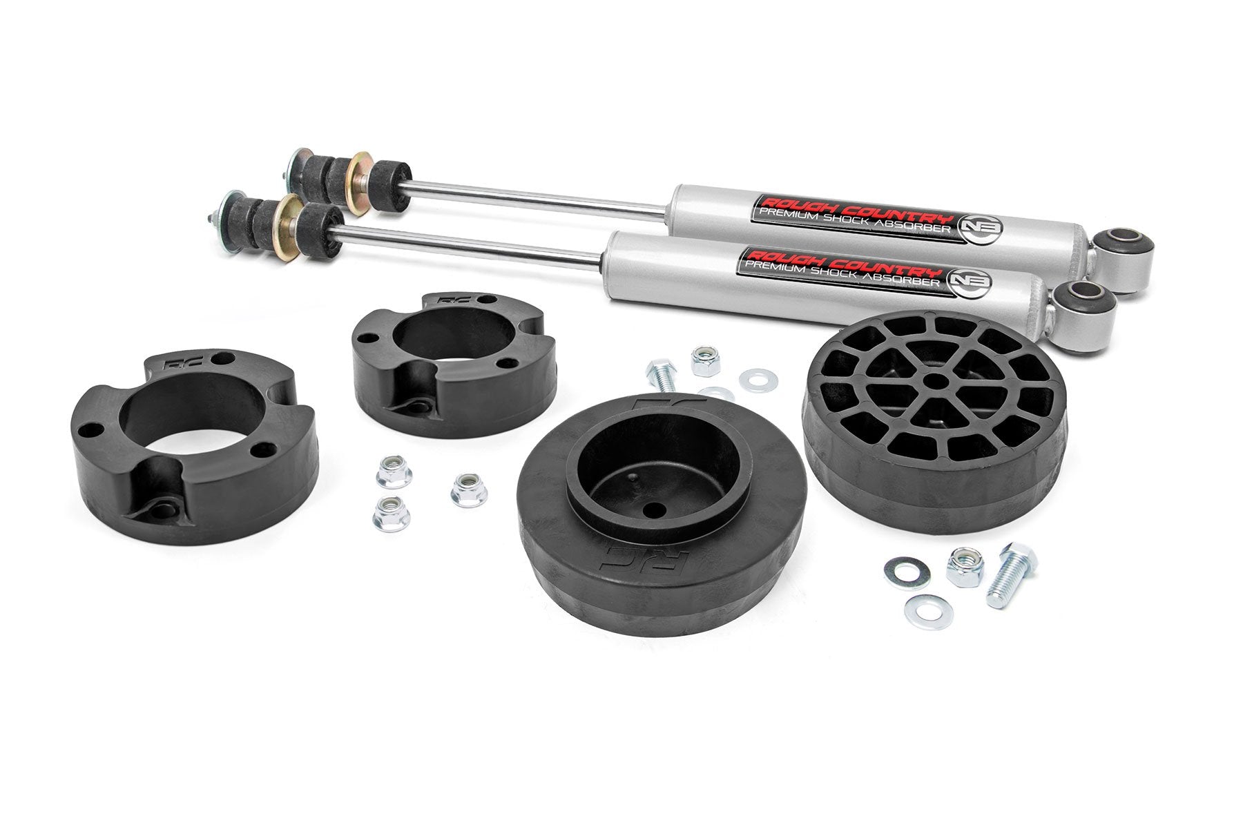 Rough Country 3" Leveling Lift Kit FJ Cruiser 07-14 or 4Runner 03-09 2wd/4wd 76530
