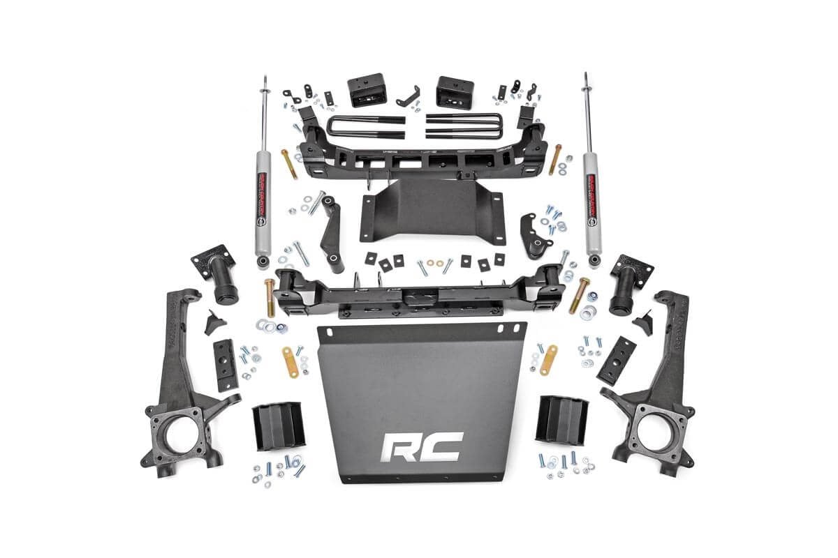 Rough Country 4" Suspension Lift Kit w Shocks for Toyota Tacoma 05-15 4wd 746.20
