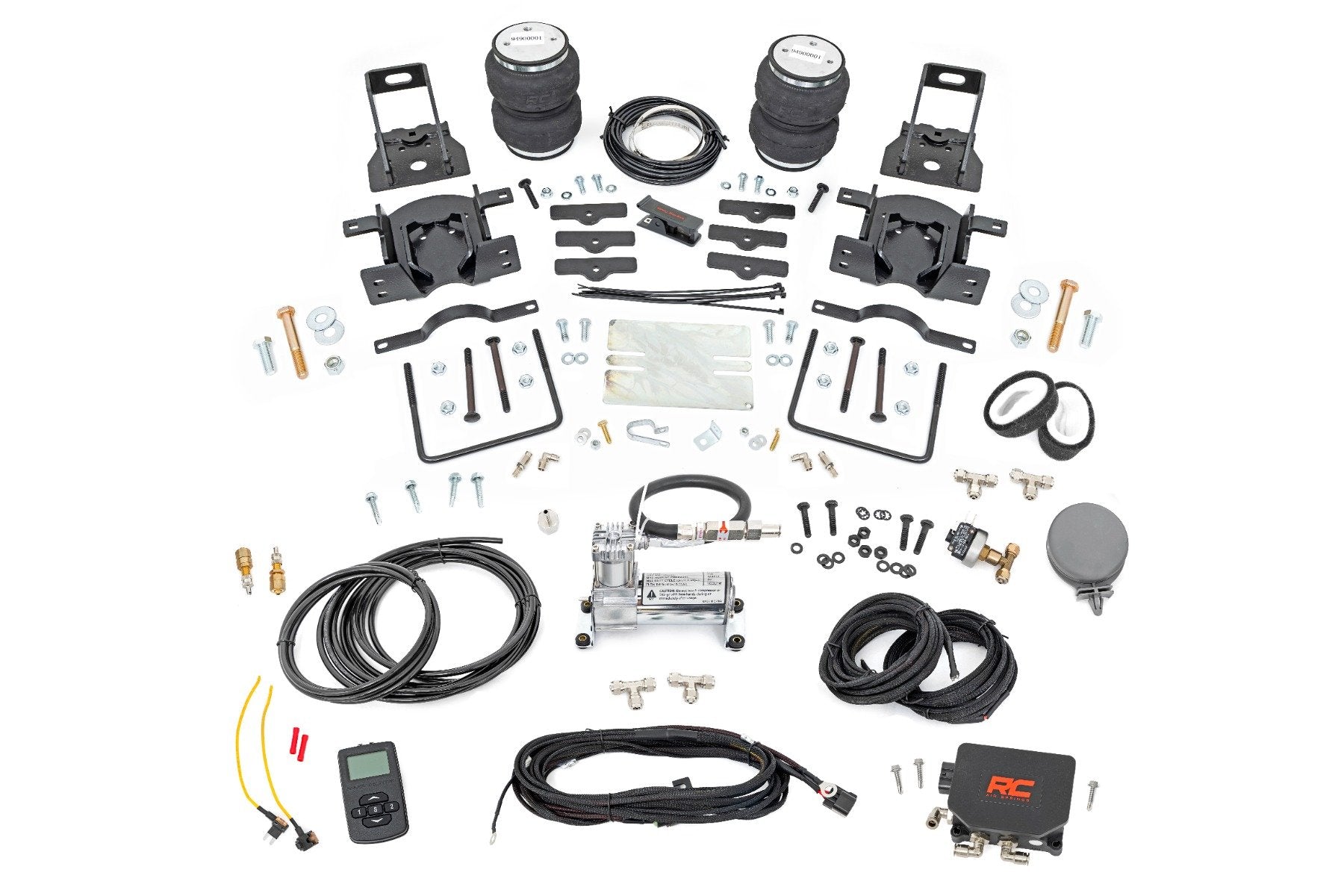 Rough Country Air Spring Kit w/Compressor Ford F-250/F-350 4WD 05-16 10023WC