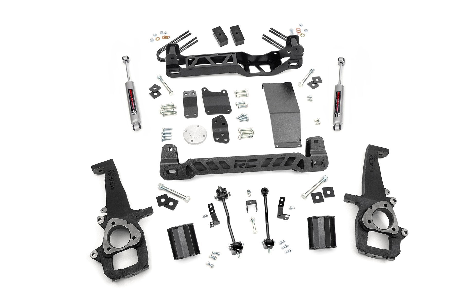 Rough Country 4in Dodge Suspension Lift Kit 06-08 for RAM 1500 4wd 32630