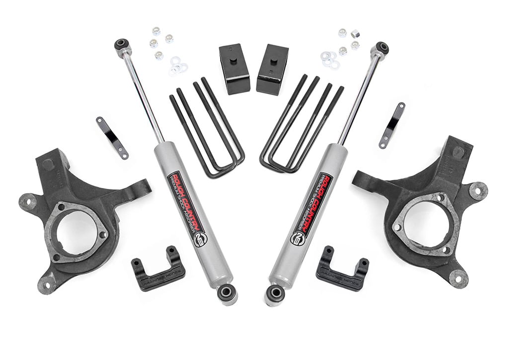 Rough Country 5in GM Suspension Lift Kit 07-13 1500 PU 2WD 10830