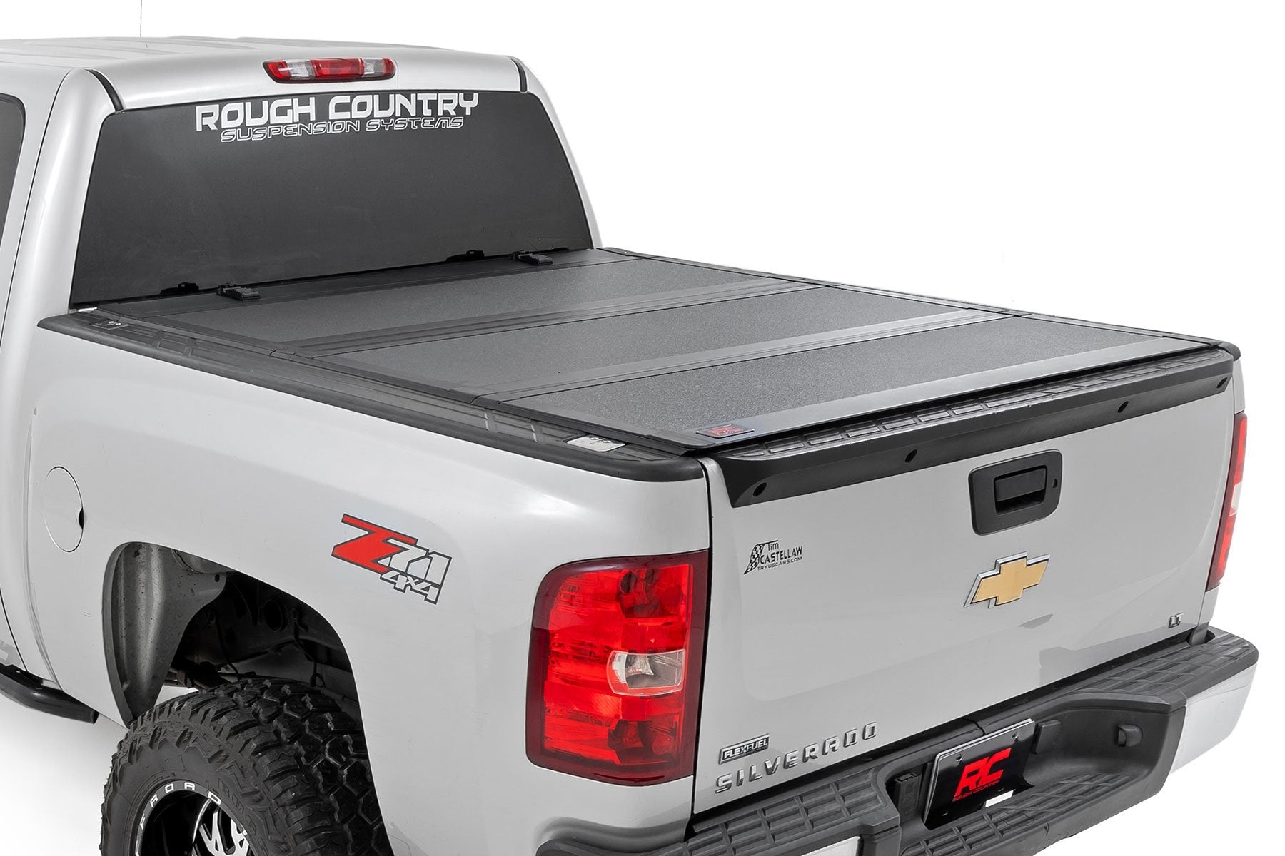 Tri-Fold Flip Bed Cover Tonneau 5'9" Bed Chevy/GMC 1500 07-14 49113551