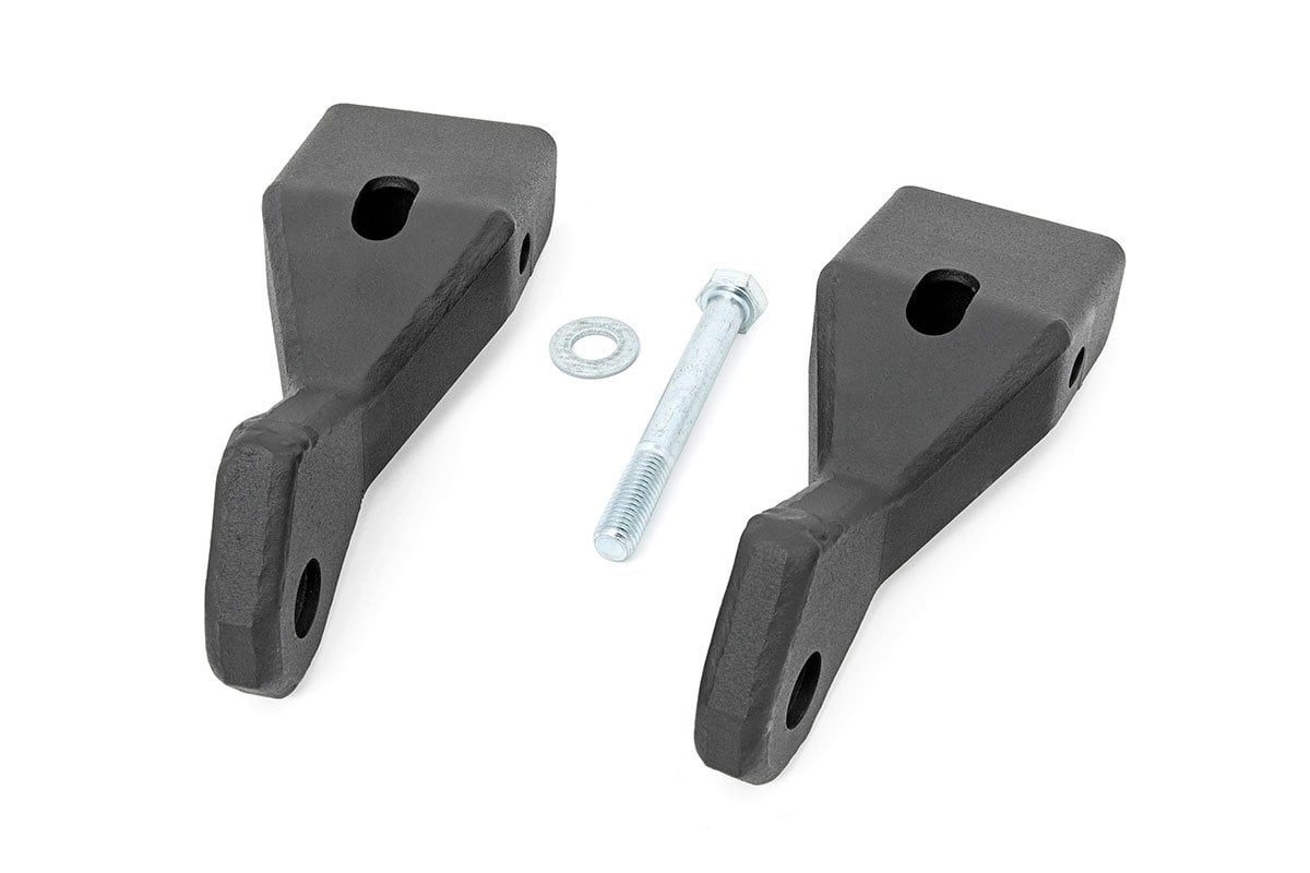 Rough Country GM Tow Hook to Shackle Kit-Mount Only 07-13 Silverado/Sierra 1500 RS148