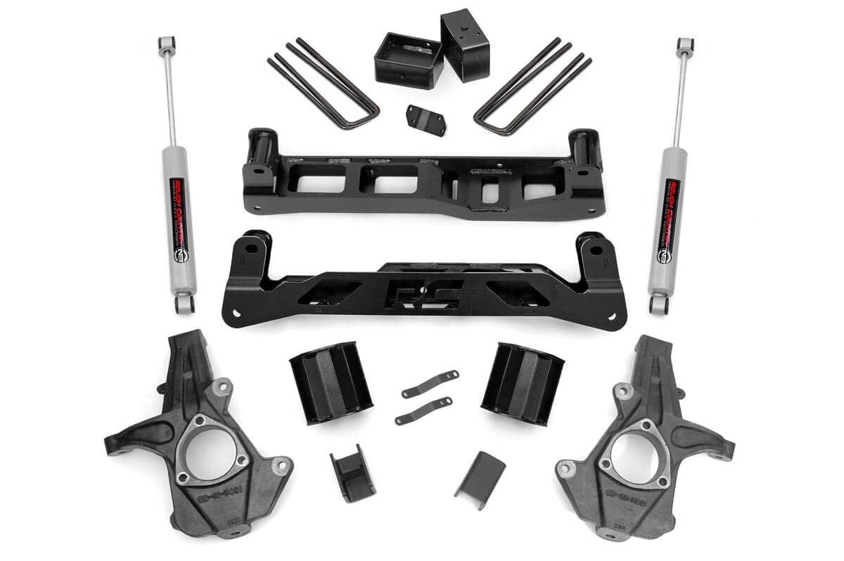 Rough Country 5" Suspension Lift Kit for Chevy/GMC 1500 07-13 w/N3 Shocks 26130