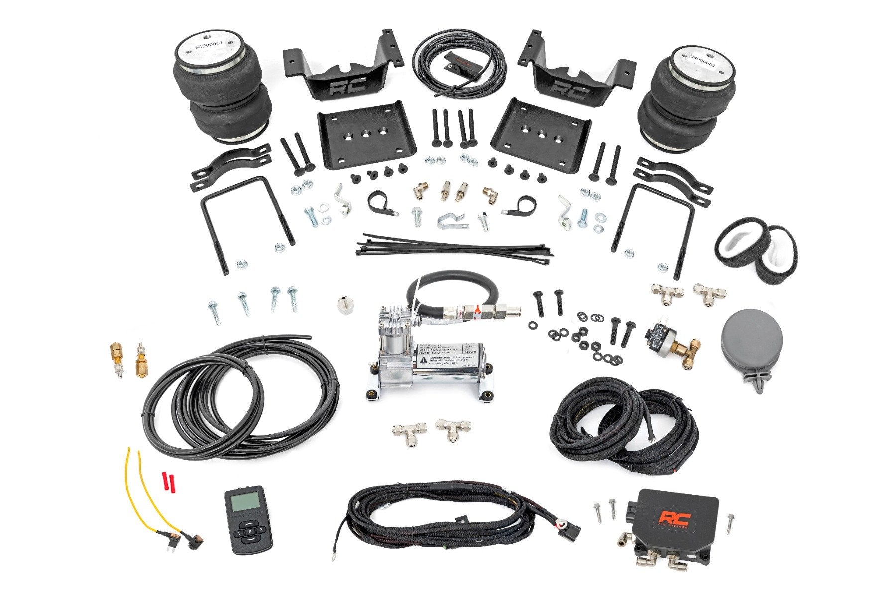 Rough Country Air Spring Kit w/Compressor Chevy/GMC 1500 07-18 10005WC