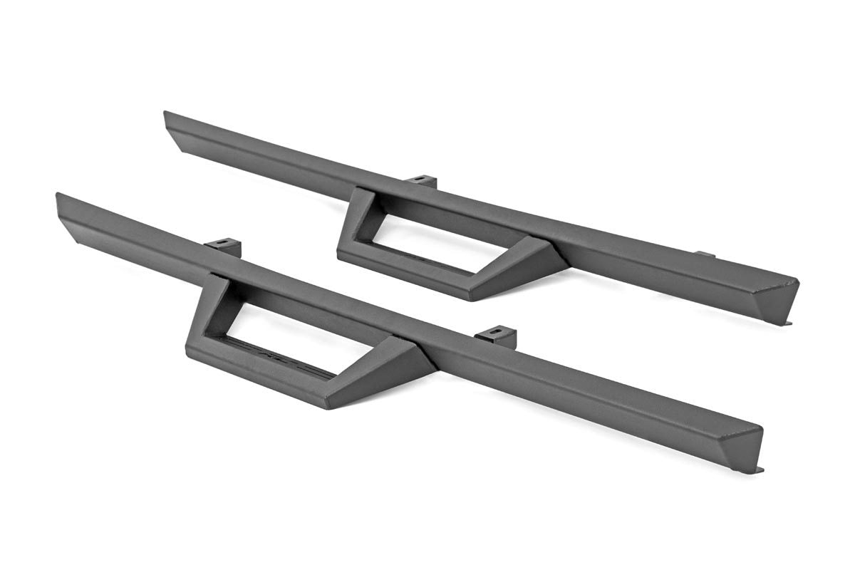 Rough Country Jeep Contoured Drop Steps 07-18 Wrangler JK 2-Door - 90763