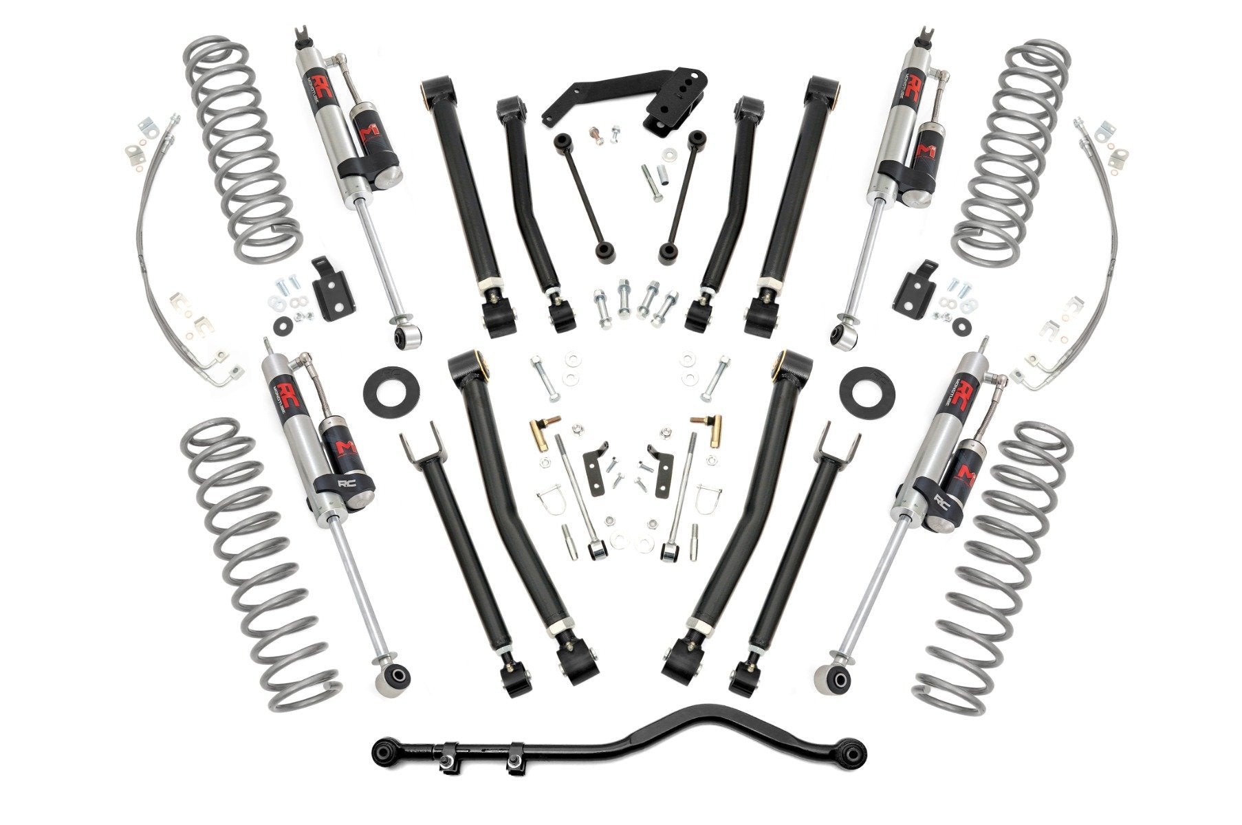Rough Country 4" Lift Kit | X-Series | M1R | for Jeep Wrangler Unlimited 2WD/4WD (2007-2018) 67444