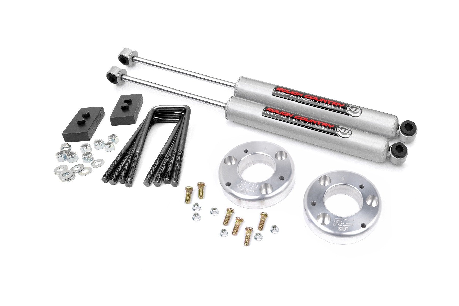 Rough Country 2in Ford Leveling Lift Kit 09-13 F-150 56830