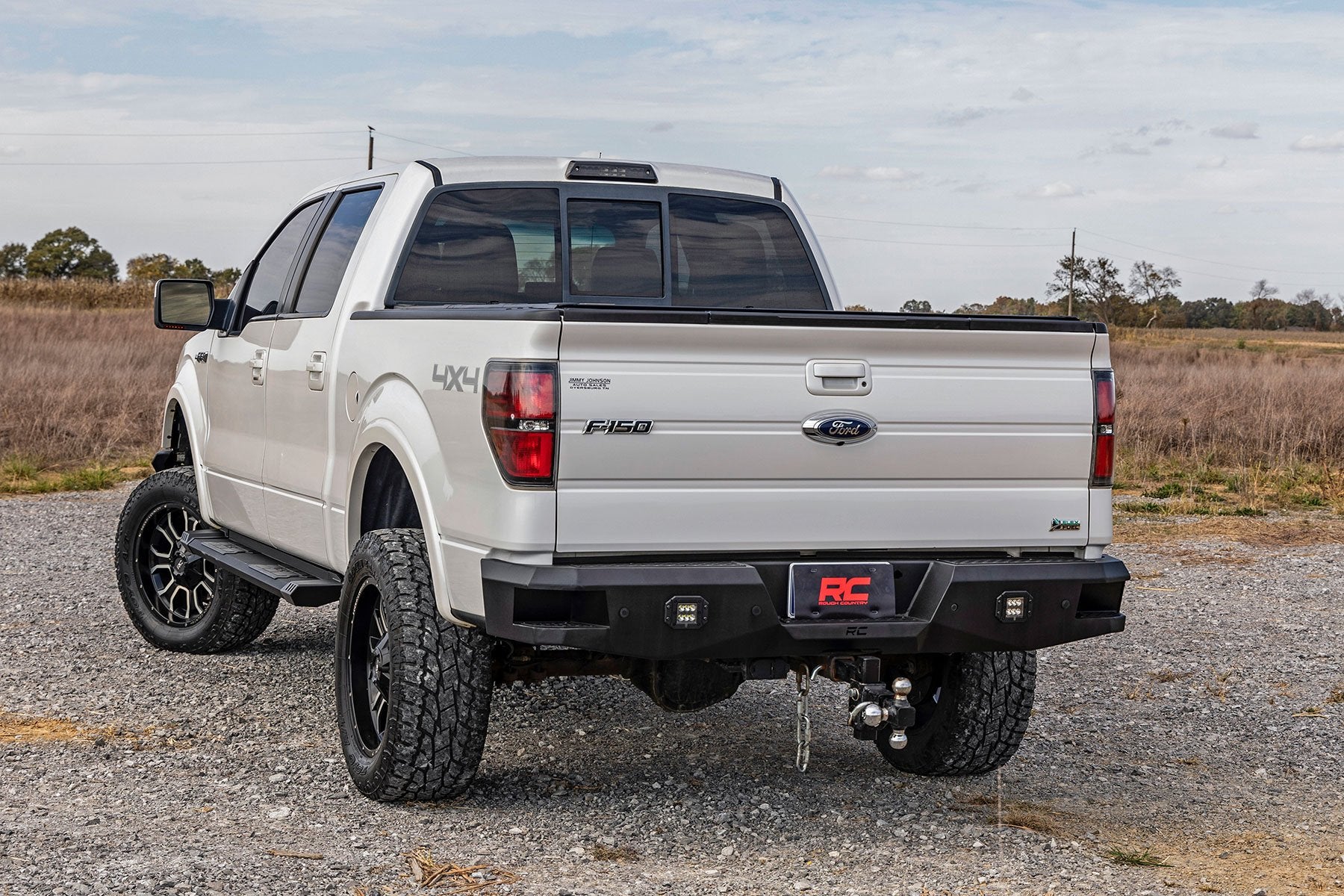 Rough Country HD2 Running Boards Super Crew Cab Ford F-150 2009-2014 SRB091491A