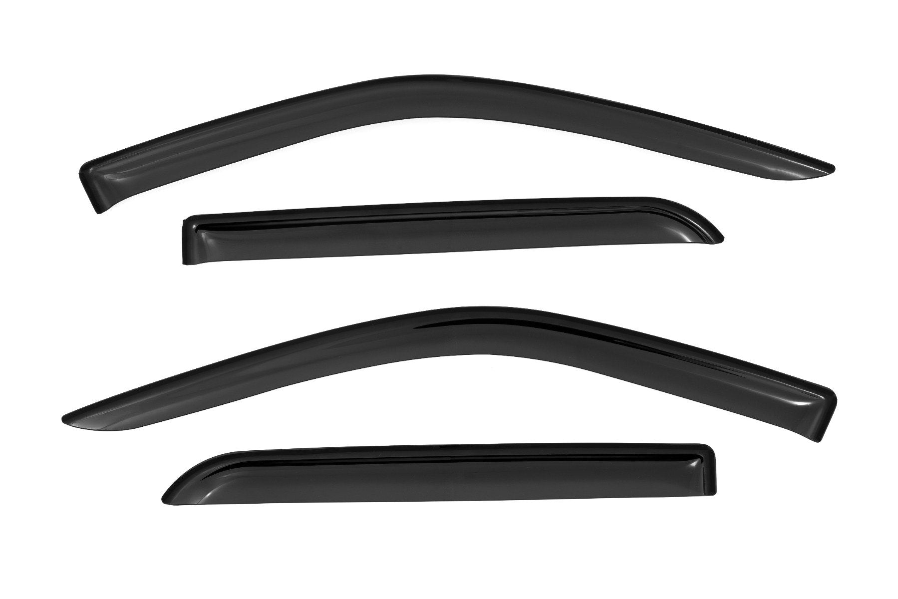 Rough Country Side Window Deflectors | Tape On Rain Guard | for Ram 1500 (09-18)/2500 (10-26)