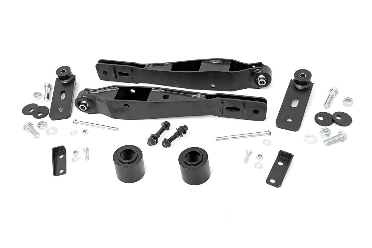 Rough Country 2in For Jeep Suspension Lift Kit 10-17 Patriot & 07-16 Compass 4wd 66501