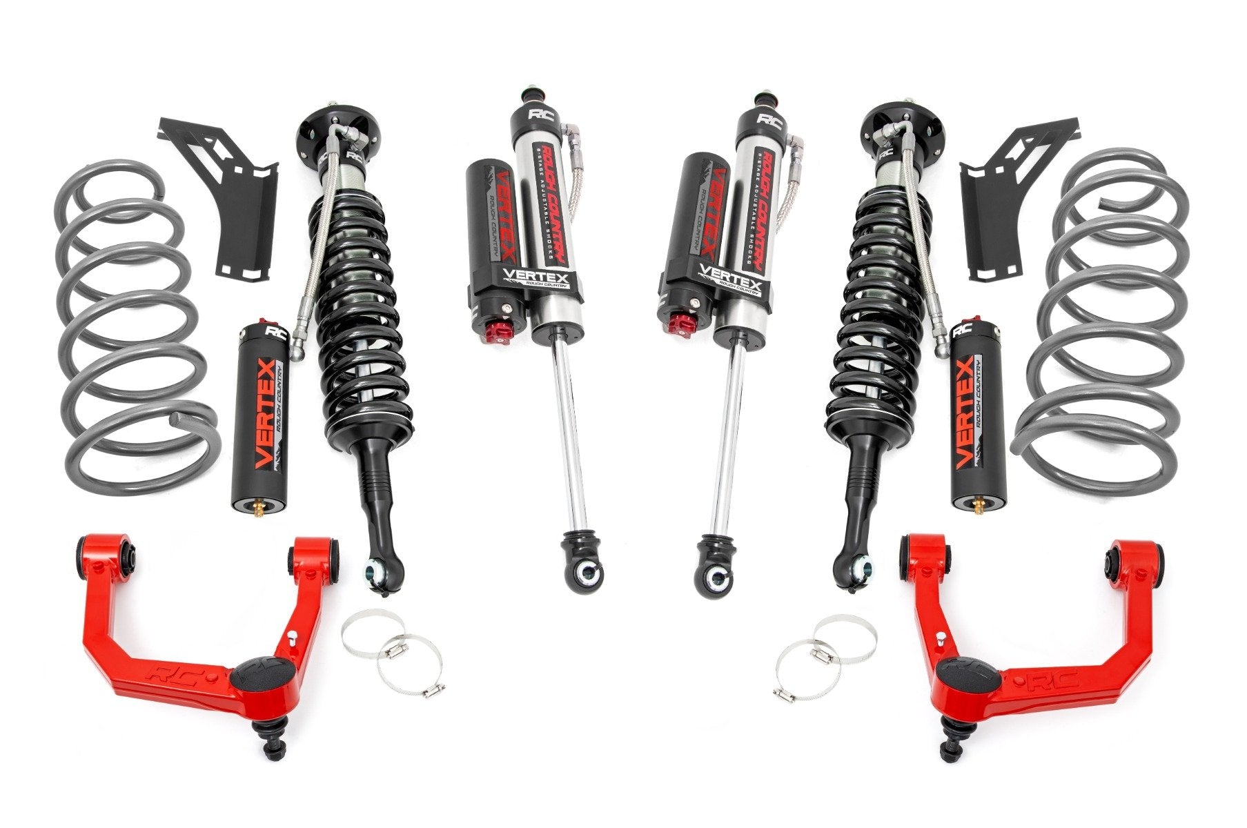 Rough Country 3" Lift Kit Vertex for Toyota 4Runner 4wd 2010-2024 76650RED