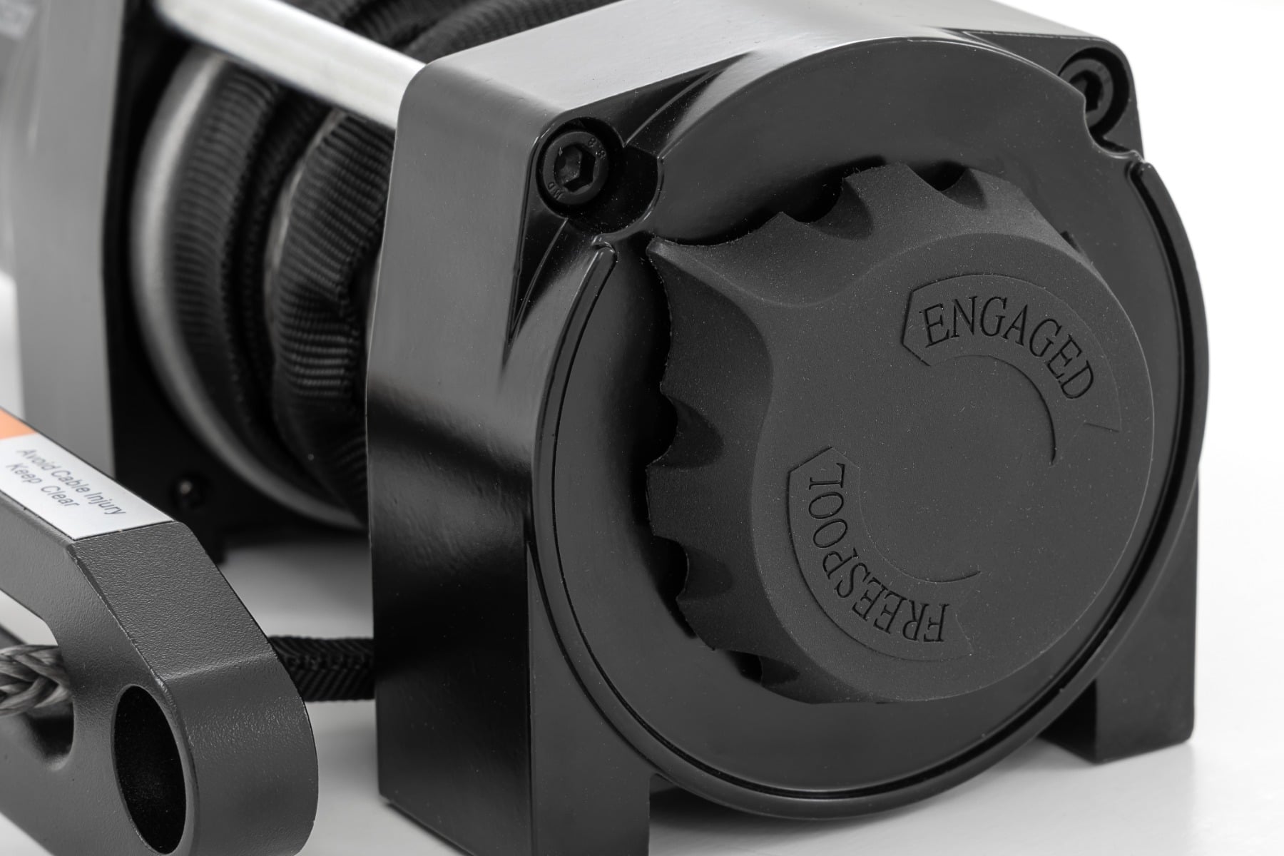 Rough Country 1000-LB Winch | UTV | Synthetic Rope RS1000S