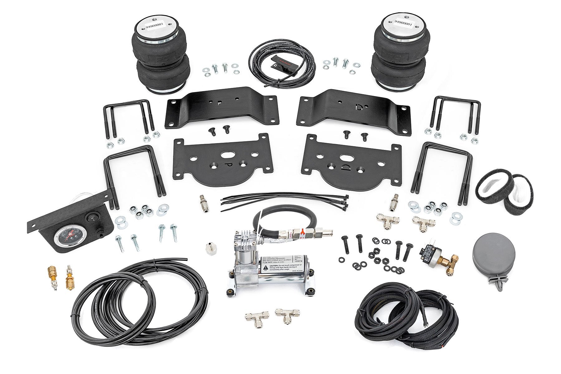 Rough Country Air Spring Kit w/Comp 0-6" Lifts for Toyota Tundra 07-22 10024C