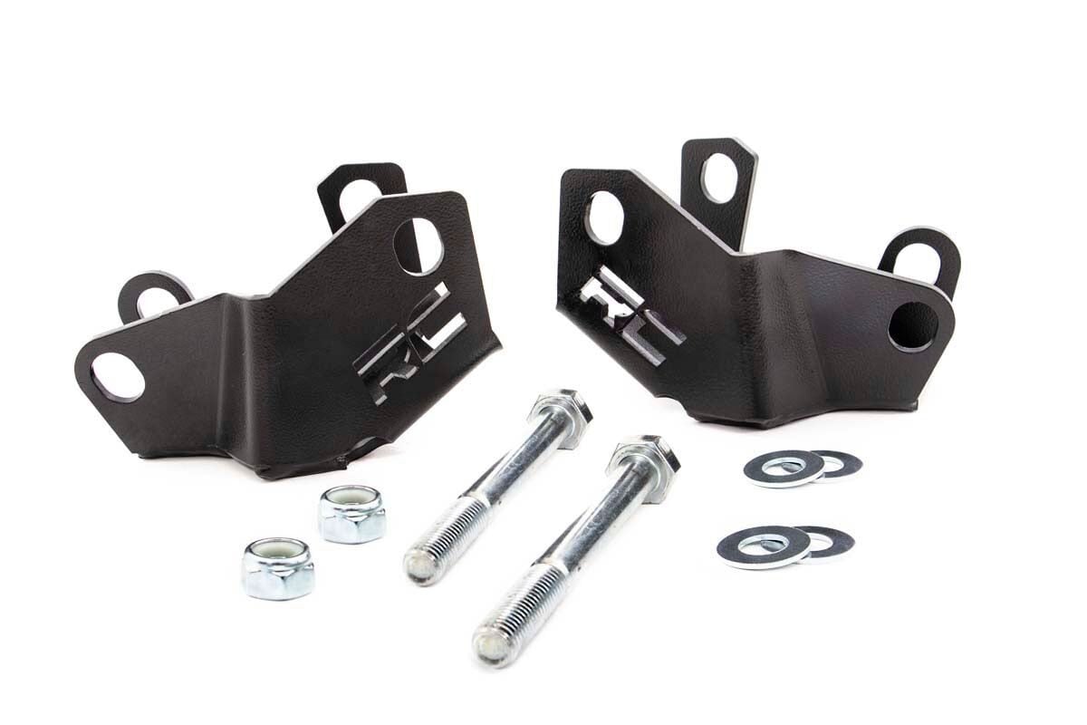 Rough Country Jeep Rear Lower Control Arm Skid Plate Kit 18-20 Wrangler JL 10589