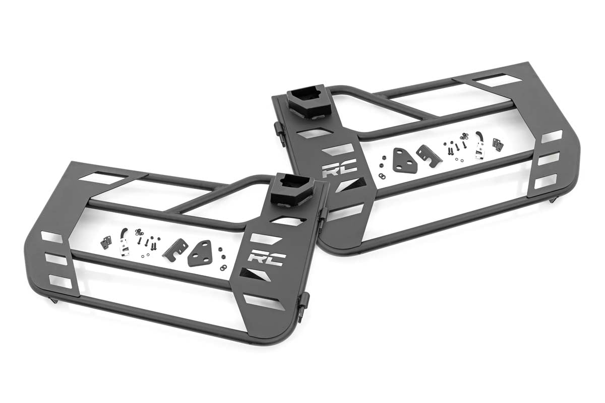 Rough Country Jeep Steel Tube Doors Front 18-23JL/2020 Gladiator Front 10617