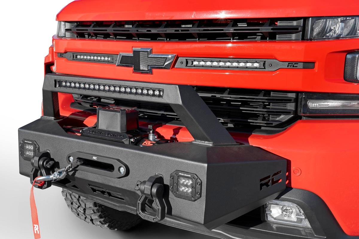 Rough Country EXO Winch Mount System (19-20 Chevrolet Silverado 1500) 10765
