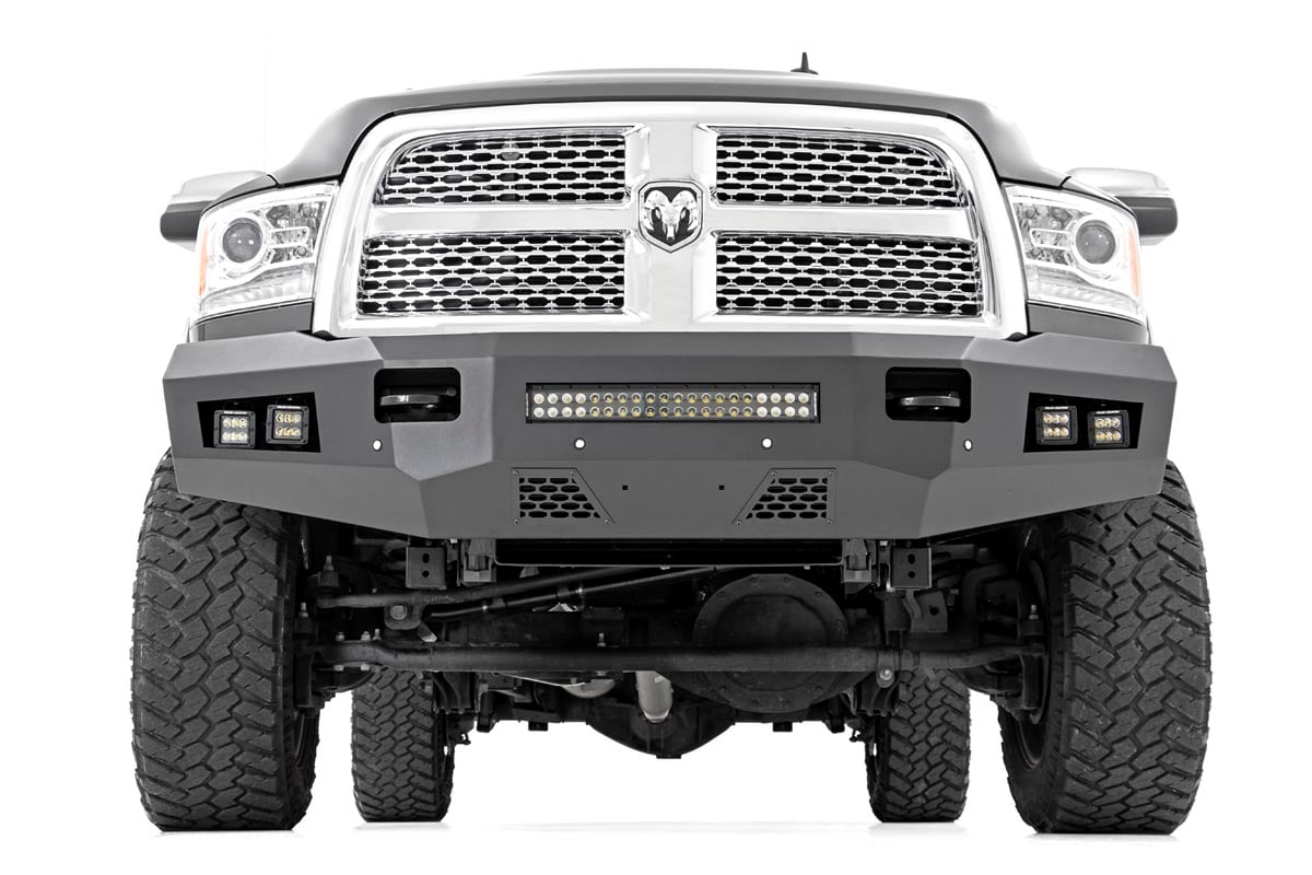 Rough Country Ram Heavy-Duty Front LED Bumper 10-18 2500/3500 10785