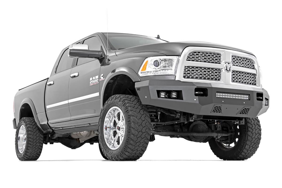 Rough Country Ram Heavy-Duty Front LED Bumper 10-18 2500/3500 10785