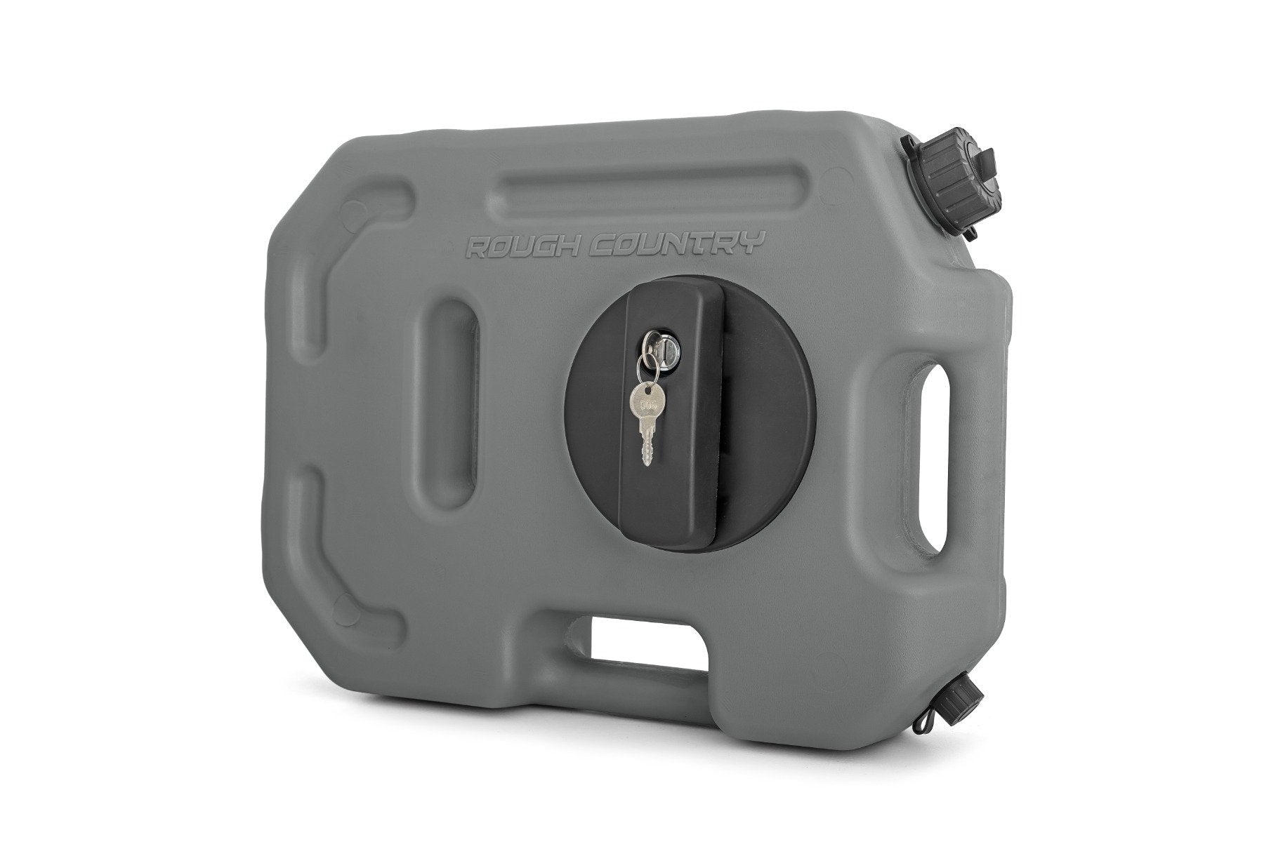 Rough Country 10L Fluid Container w/ Locker - Gray 99062A
