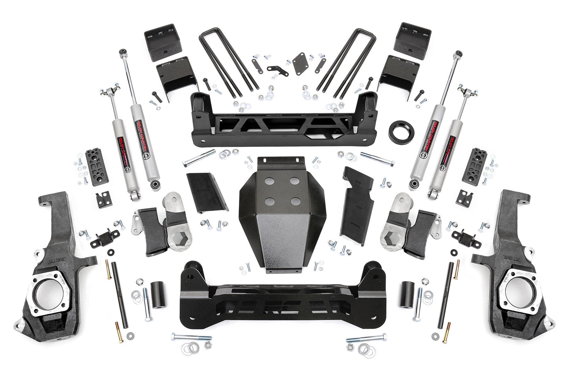 Rough Country 7.5in GM NTD Suspension Lift Kit 11-19 2500HD/3500HD 25330
