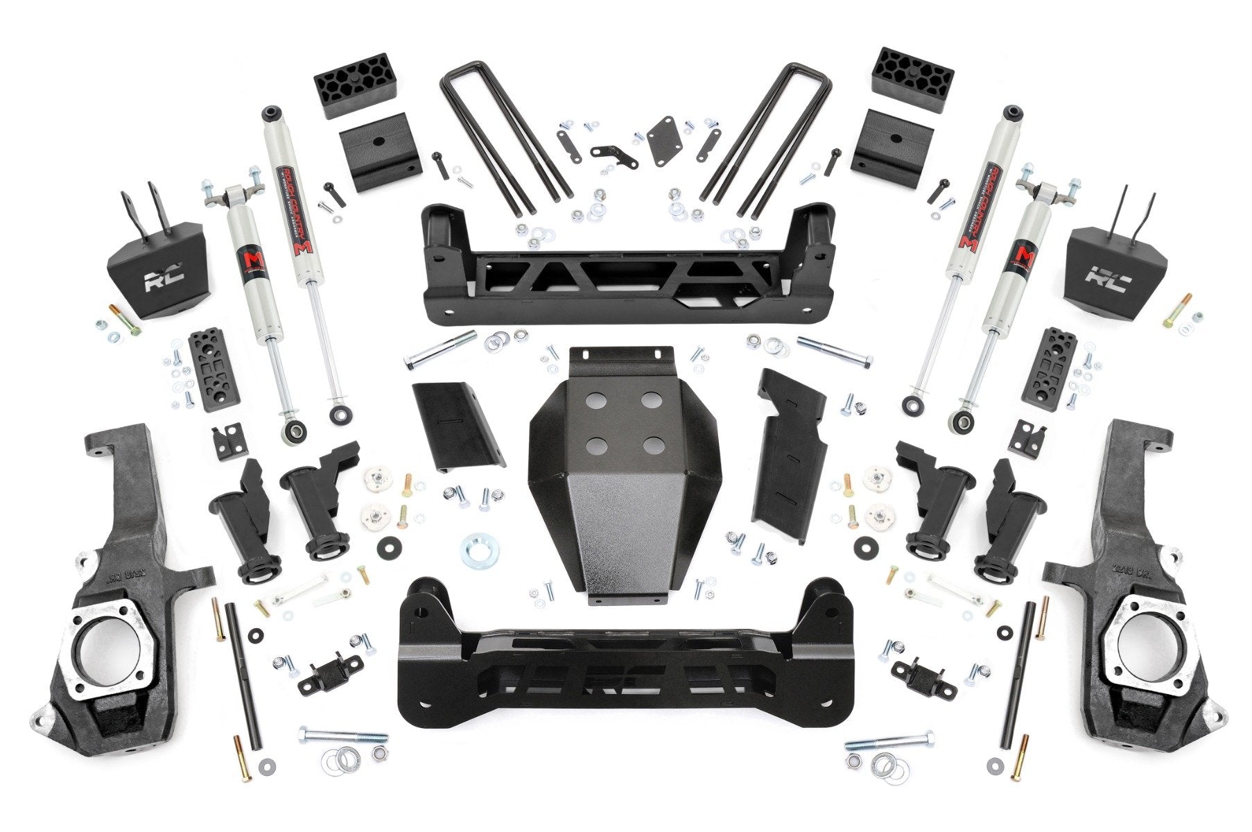 Rough Country 5" Lift Kit Torsion Drop M1 Chevy/GMC 2500HD/3500HD 11-19 10340