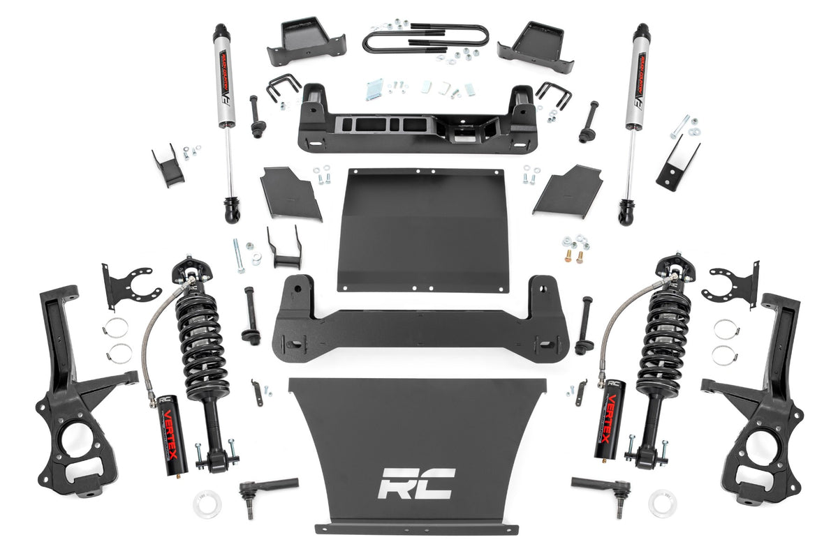Rough Country 6" Lift Kit Chevy Silverado 1500 4WD 2025-2026 21630_A
