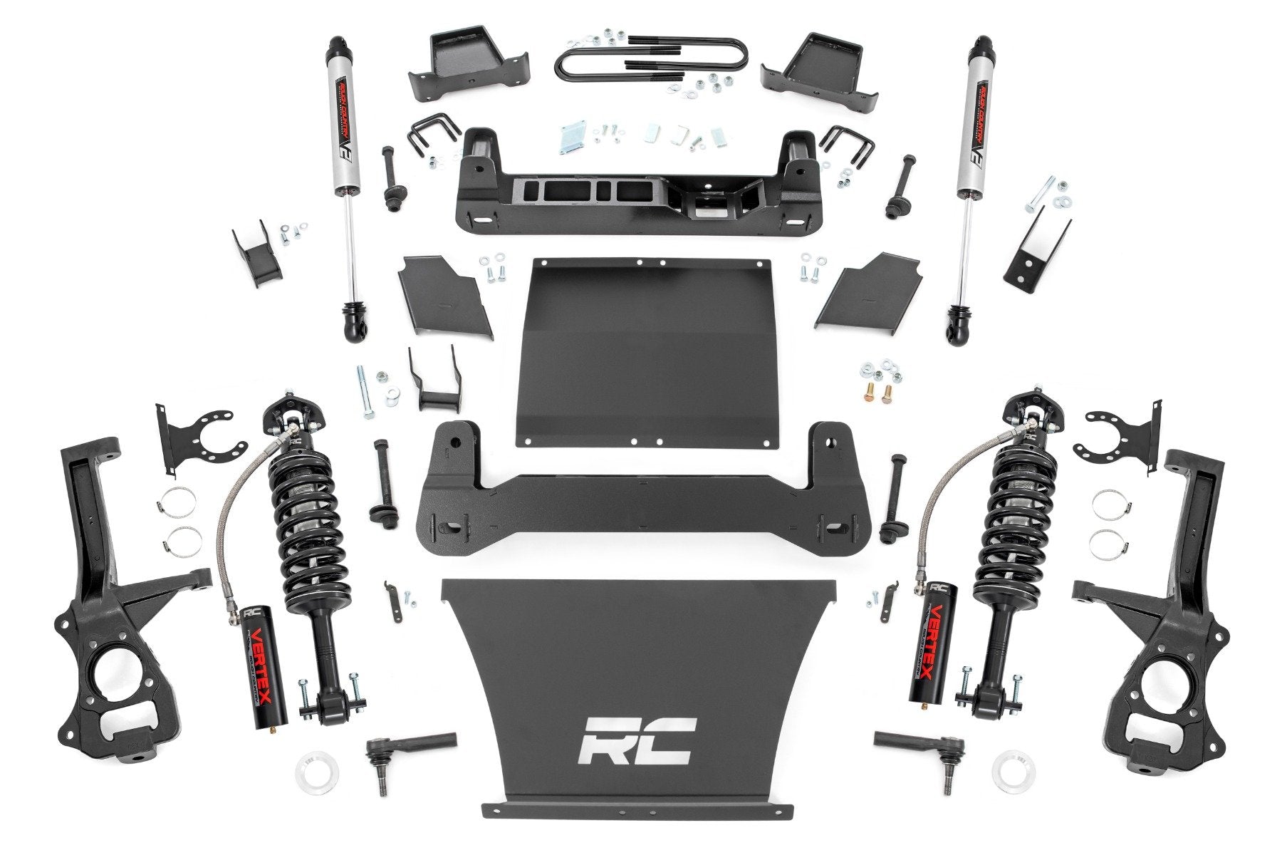 Rough Country 4" Lift AT4/Trailboss Vertex/V2 Chevy/GMC Silverado/Sierra 2025 110357