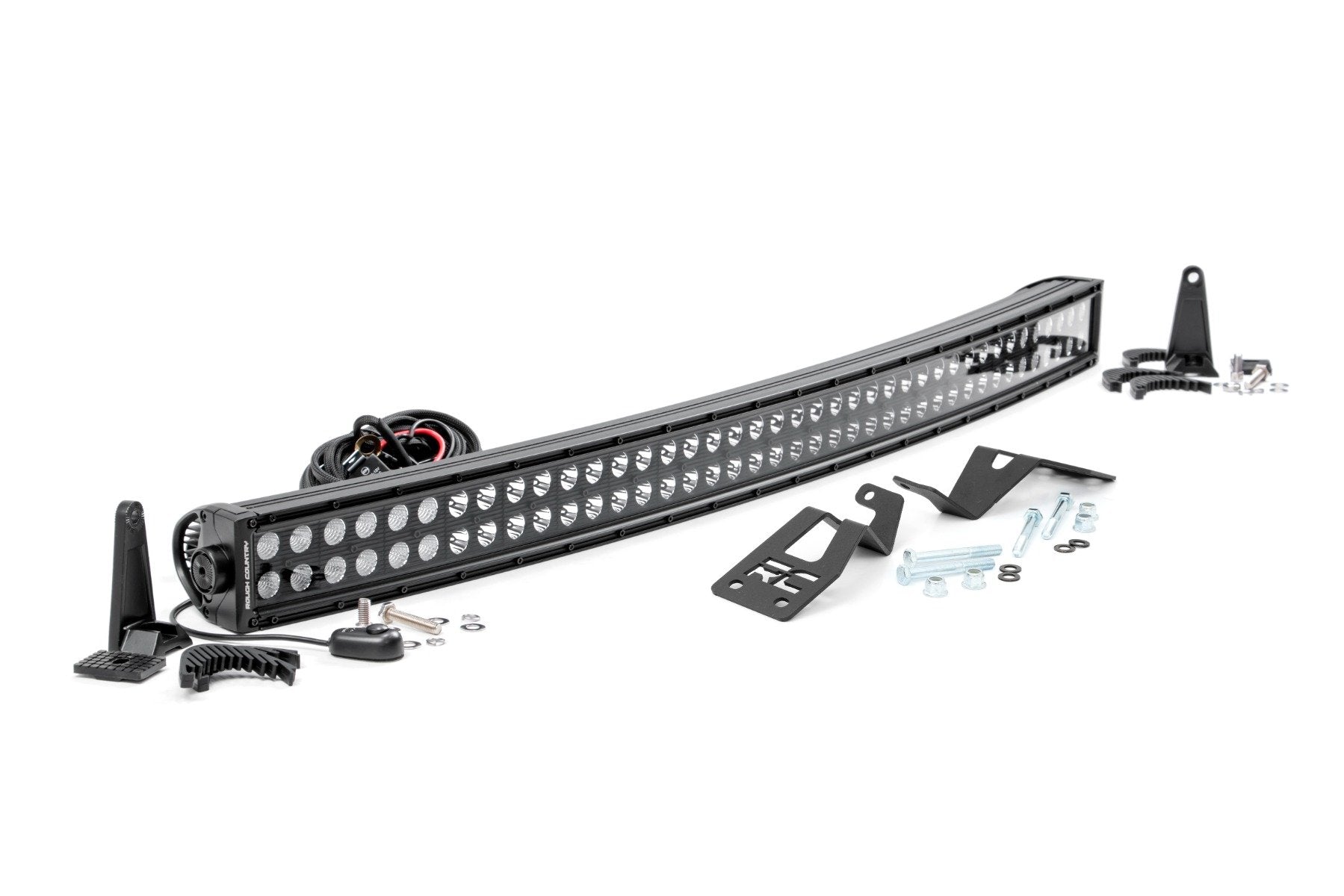 Rough Country LED Front Mount 40" Black Dual Can-Am Commander/Maverick 14-20 97038