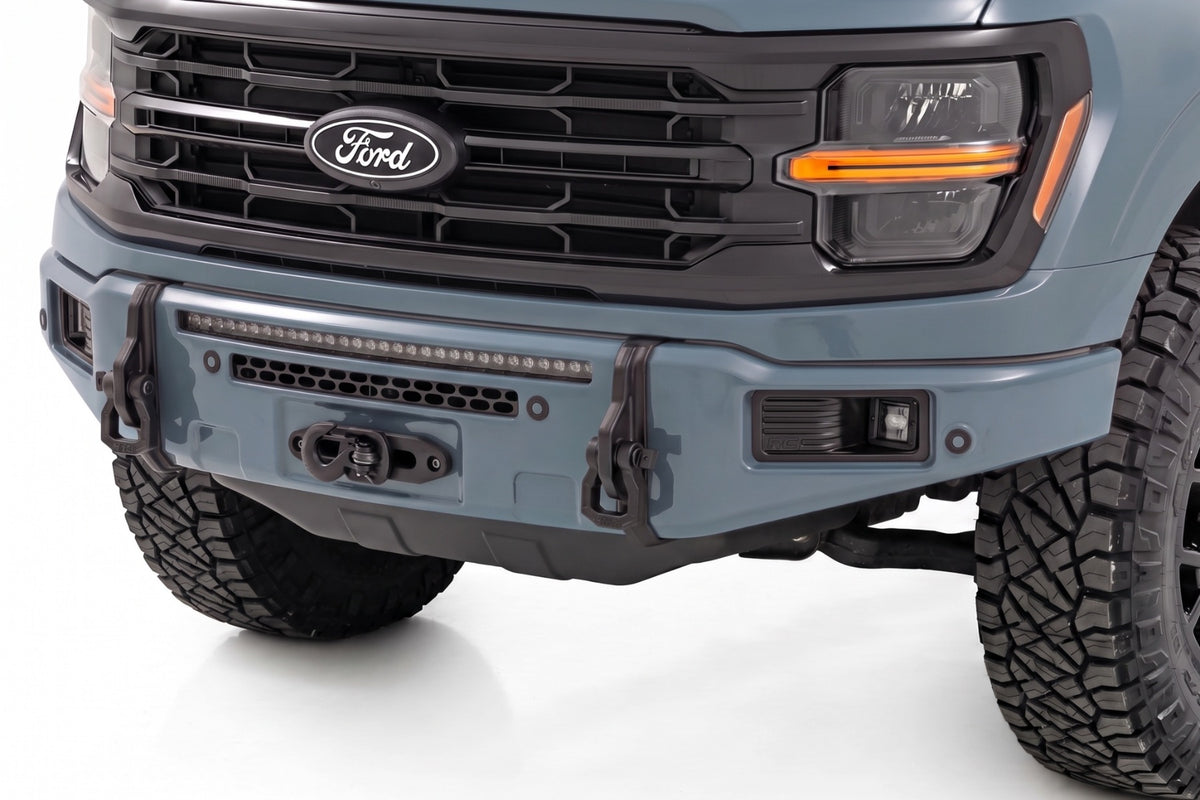 Rough Country FXS Front Bumper | KU Area 51 | EcoBoost | for Ford F150 21-25 13012-KU