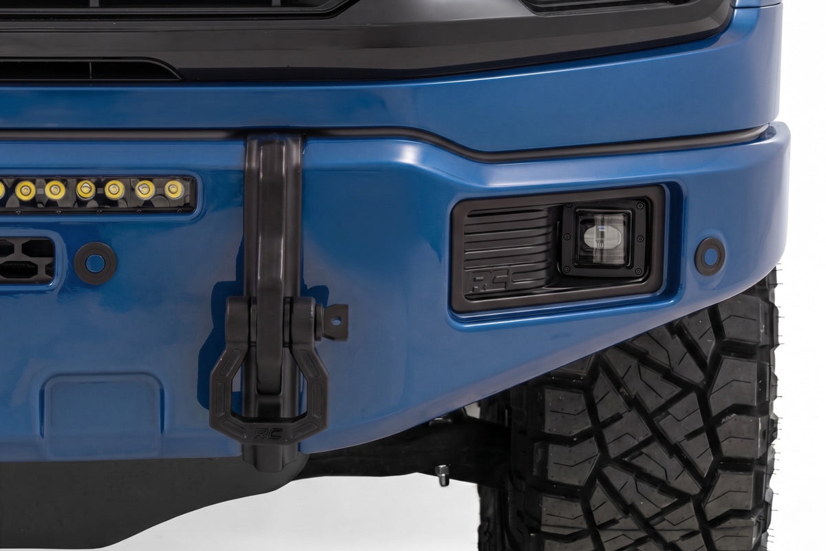 Rough Country FXS Front Bumper | B3 Atlas Blue | EcoBoost | for Ford F150 21-25 13012-B3
