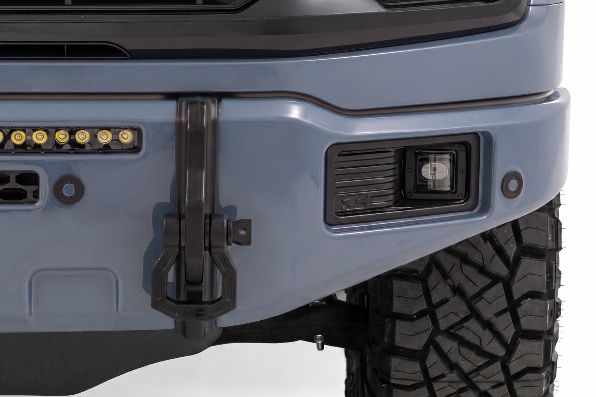 Rough Country FXS Front Bumper | G4 Azure Gray | EcoBoost | for Ford F150 21-25 13012-G4
