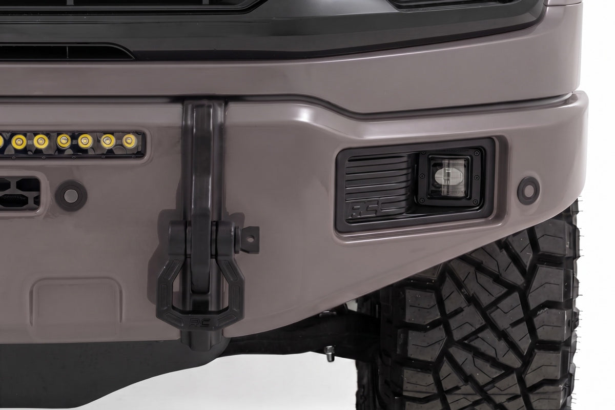 Rough Country FXS Front Bumper | JX Lead Foot | EcoBoost | for Ford F150 21-25 13012-JX