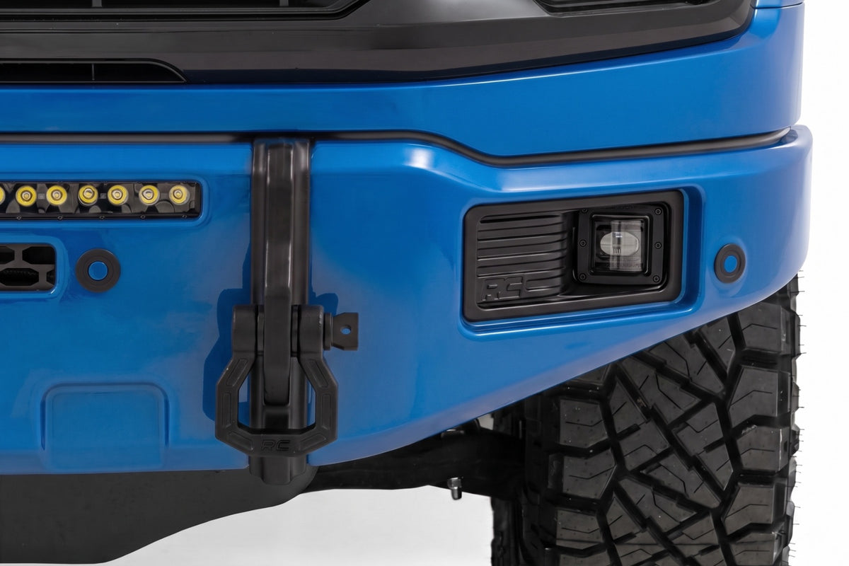 Rough Country FXS Front Bumper | E7 Velocity Blue | EcoBoost for Ford F150 21-25 13012-E7