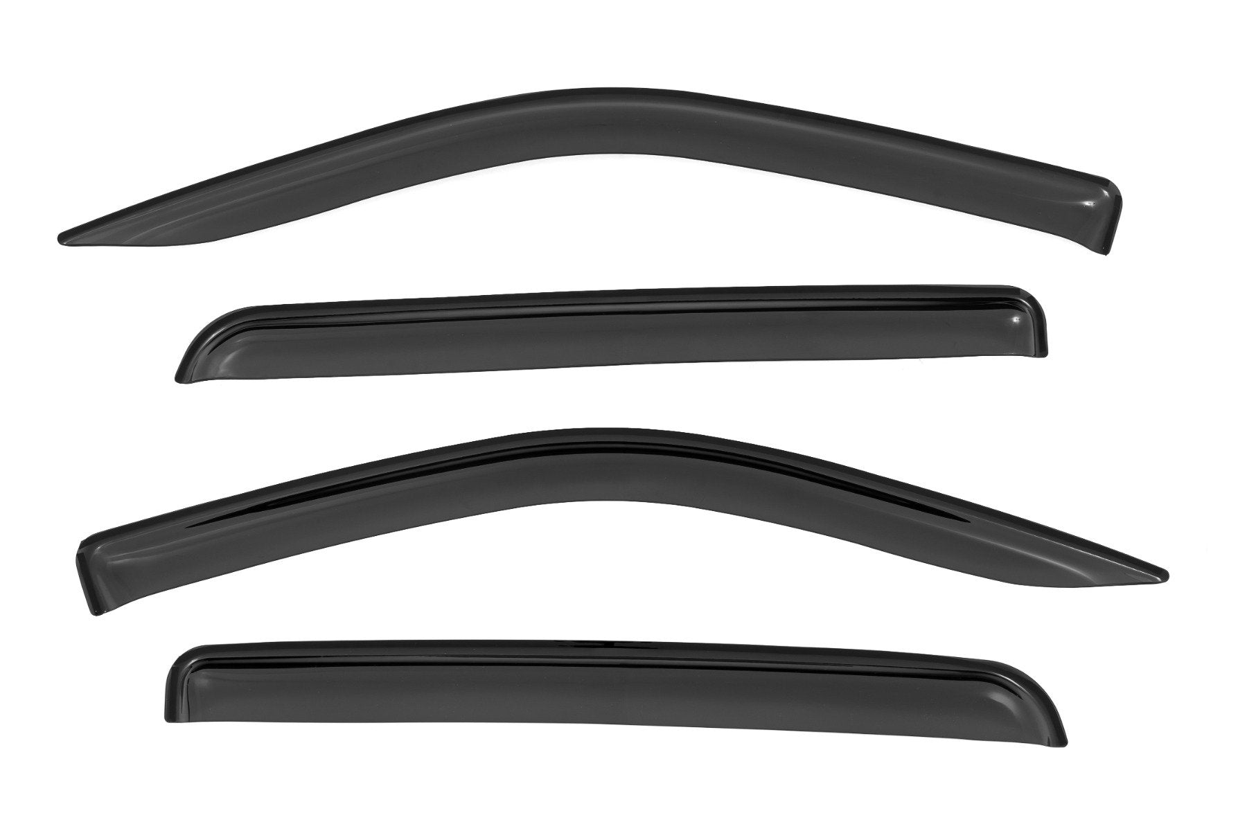 Rough Country Side Window Deflectors | Tape On Rain Guard | Chevy/GMC 1500/2500HD/3500HD 2WD/4WD