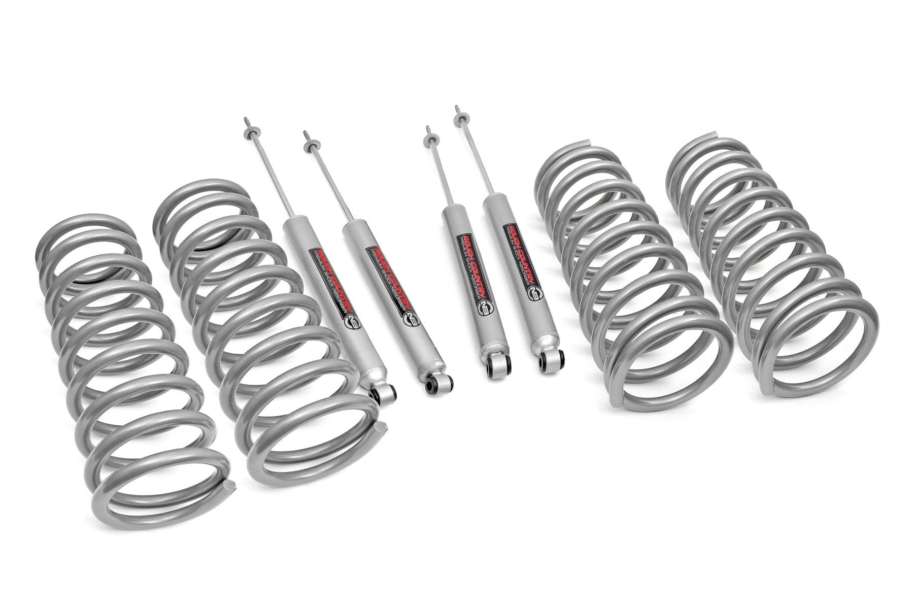 Rough Country 2.5 Inch Lift Kit for Ram 2500 4wd 2014-2018 Gas N3 Shocks 31830