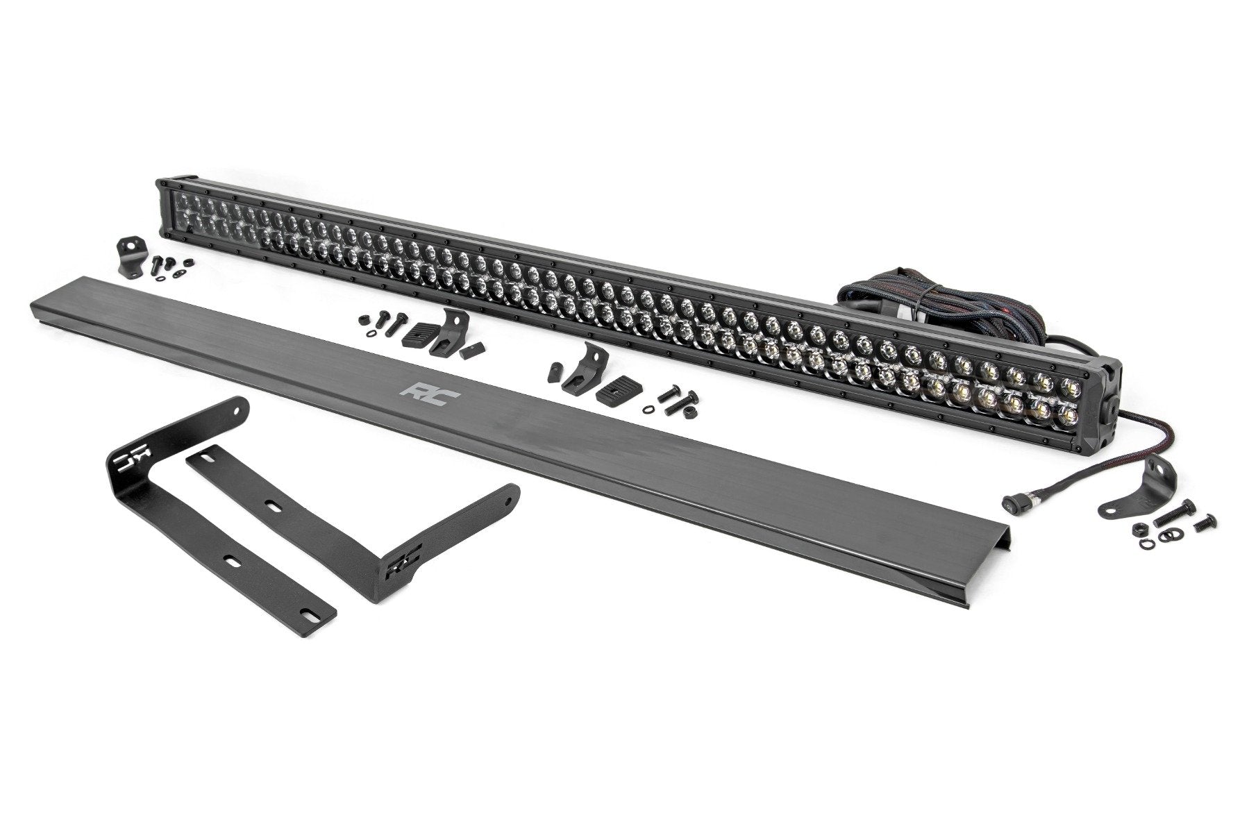 Rough Country 50" Dual Row LED Light Kit Black Kubota RTV-X900/X1100 14-20 98004