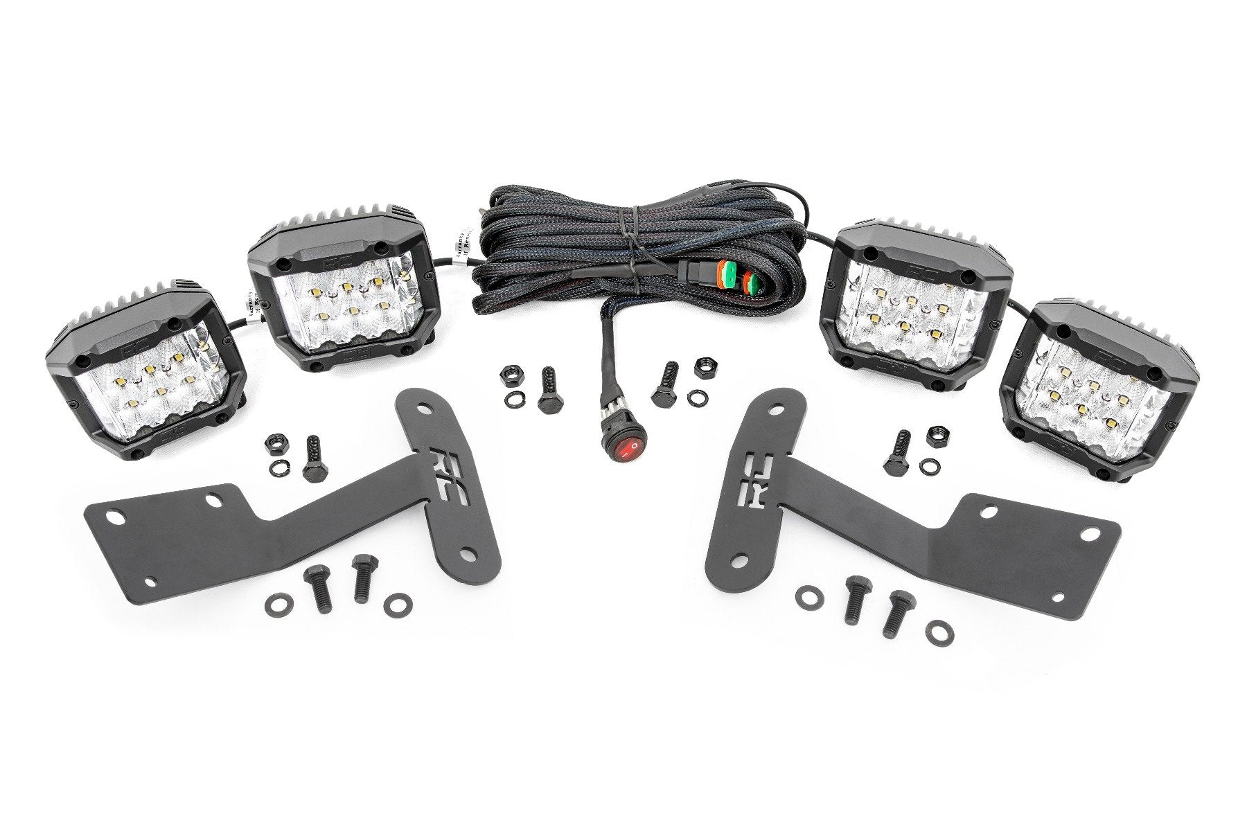 Toyota 3-inch LED Ditch Kit 14-20 Tundra 3"Osram Wide Angle 70839