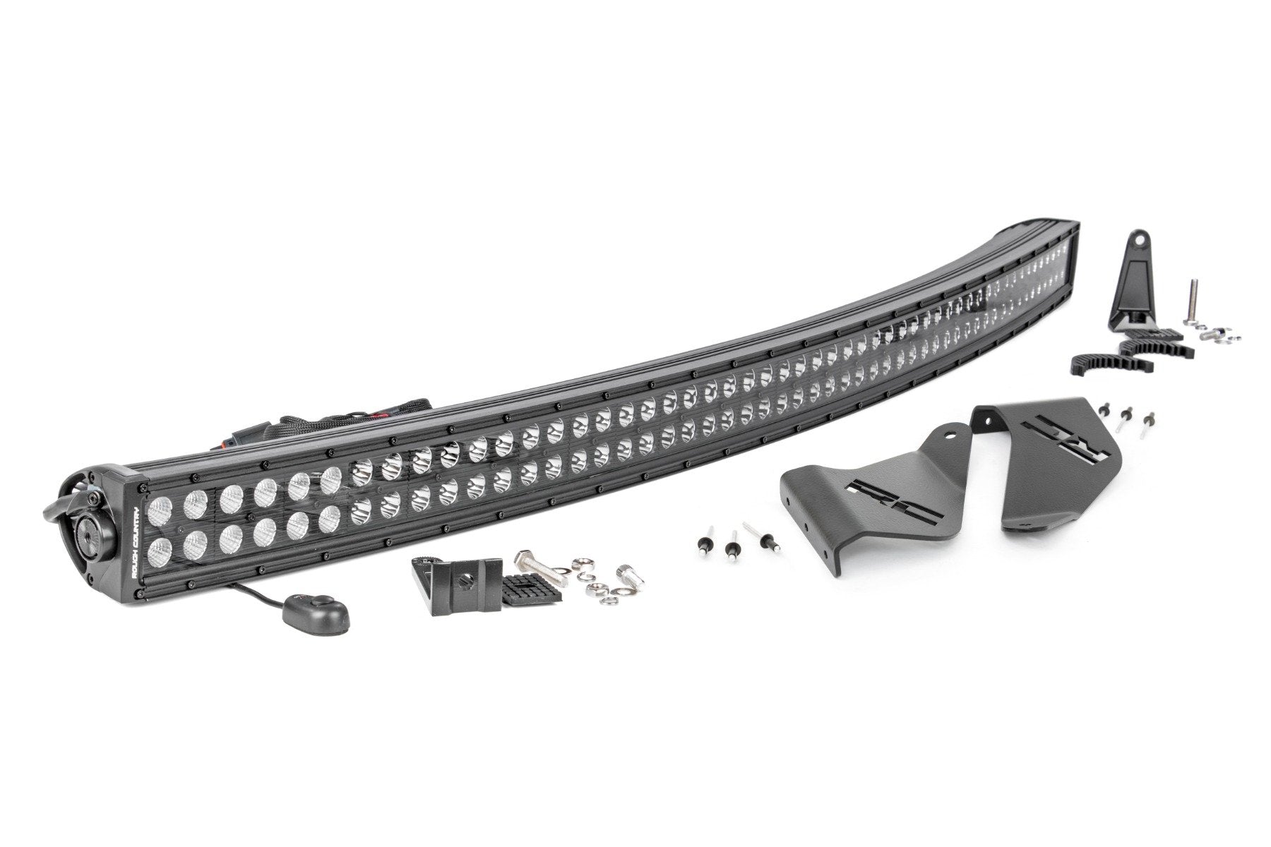 Rough Country LED Light | Rear Mount | 50" Black Pair | Polaris Ranger 1000/Ranger XP 900/1000 93127