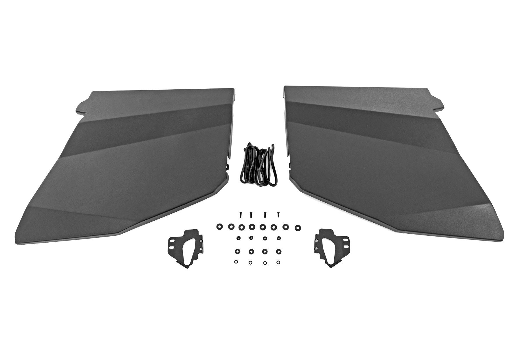 Rough Country Aluminum Lower Half Doors Rear Polaris RZR XP 4 1000 2014-2021 93121