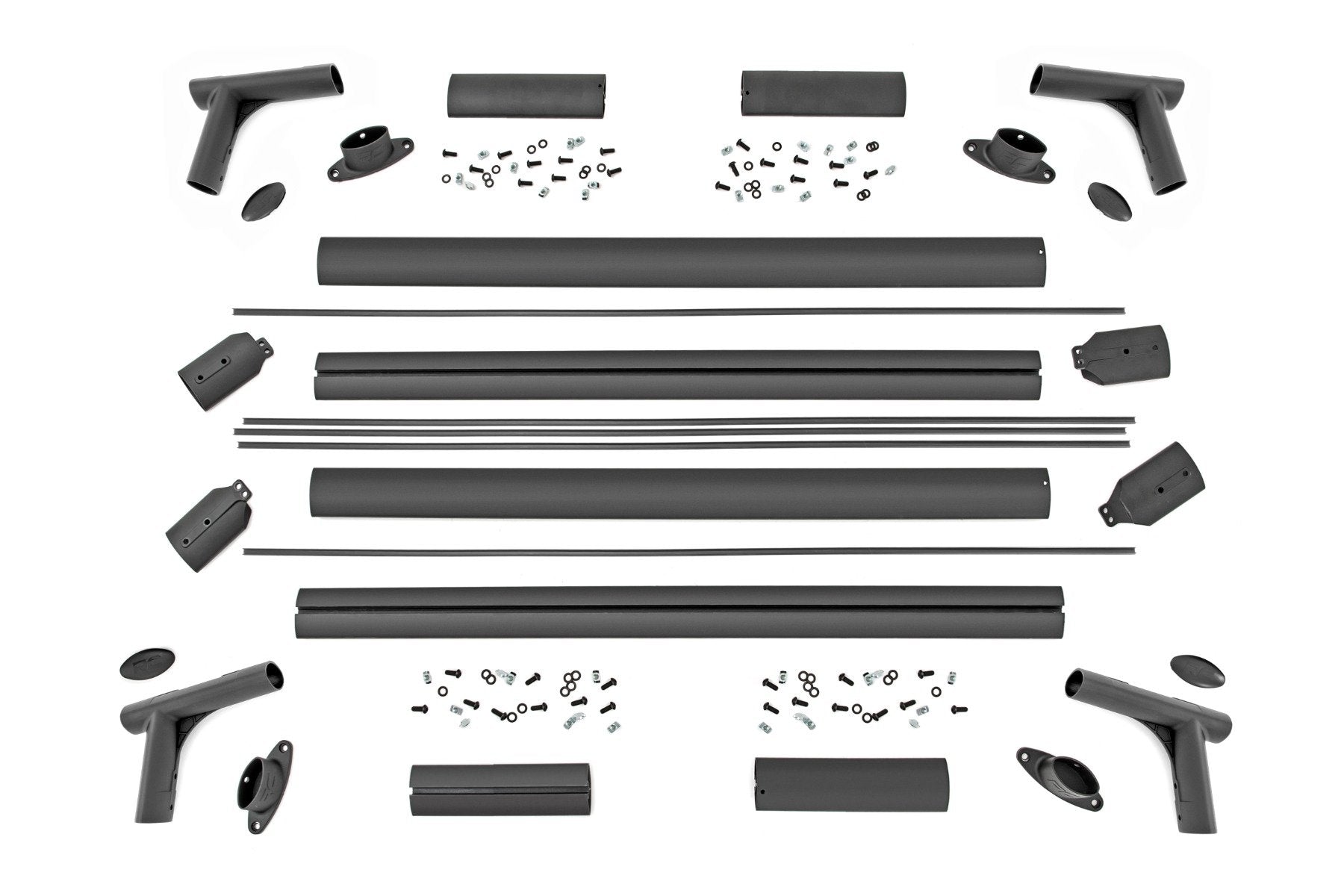 Rough Country Bed Rack Half Rack Aluminum Ford F150 2015-2024 10407