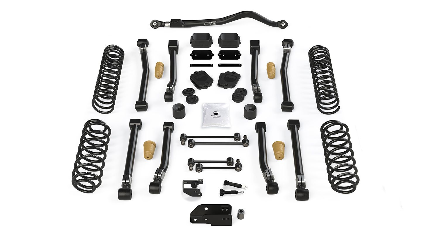 Teraflex JL 4dr: 3.5" Alpine CT3 Short Arm Suspension System – No Shocks - 392