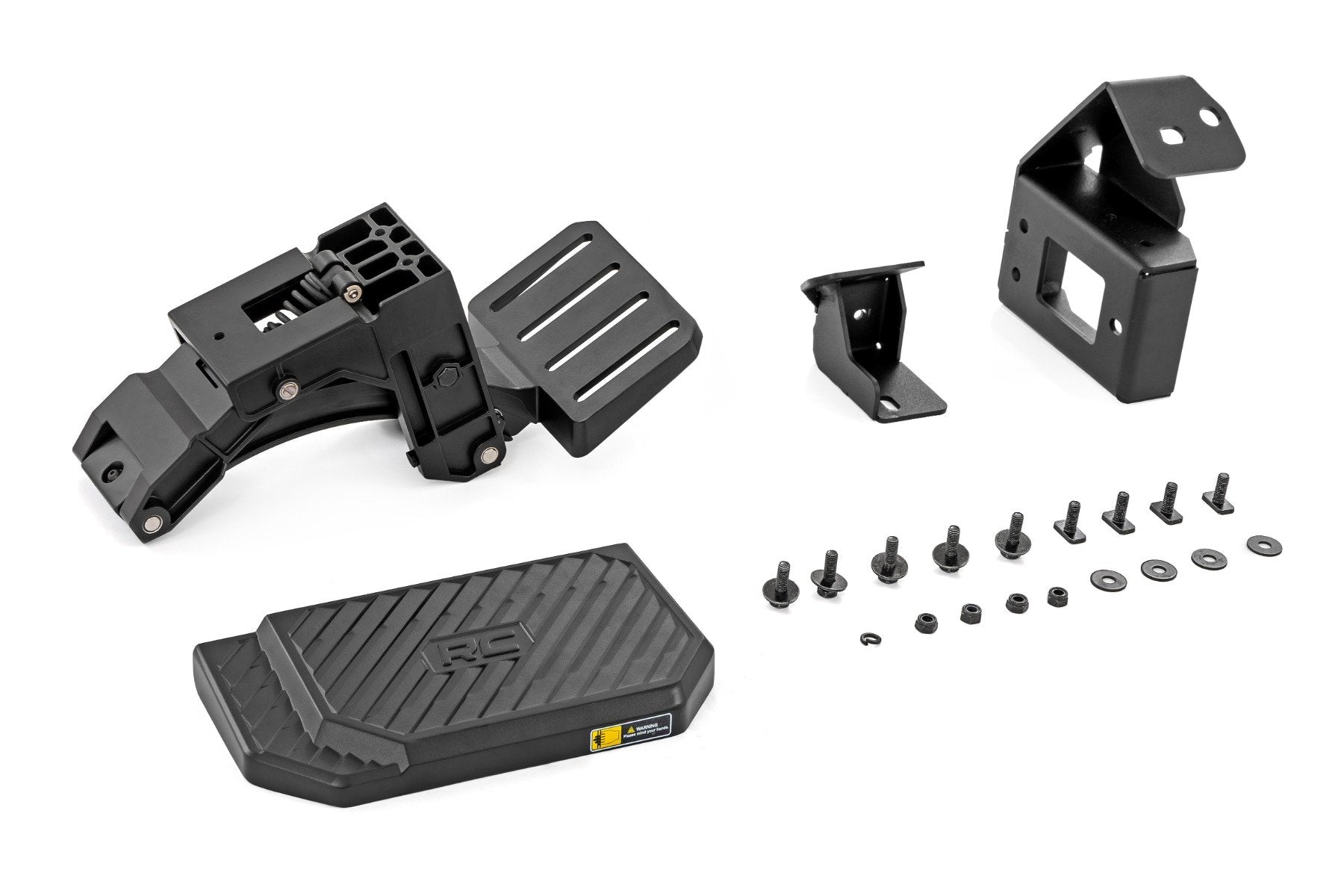 Rough Country Retractable Bed Step | Manual Pull | for Toyota Tacoma 2WD/4WD (2016-2023) PW049818