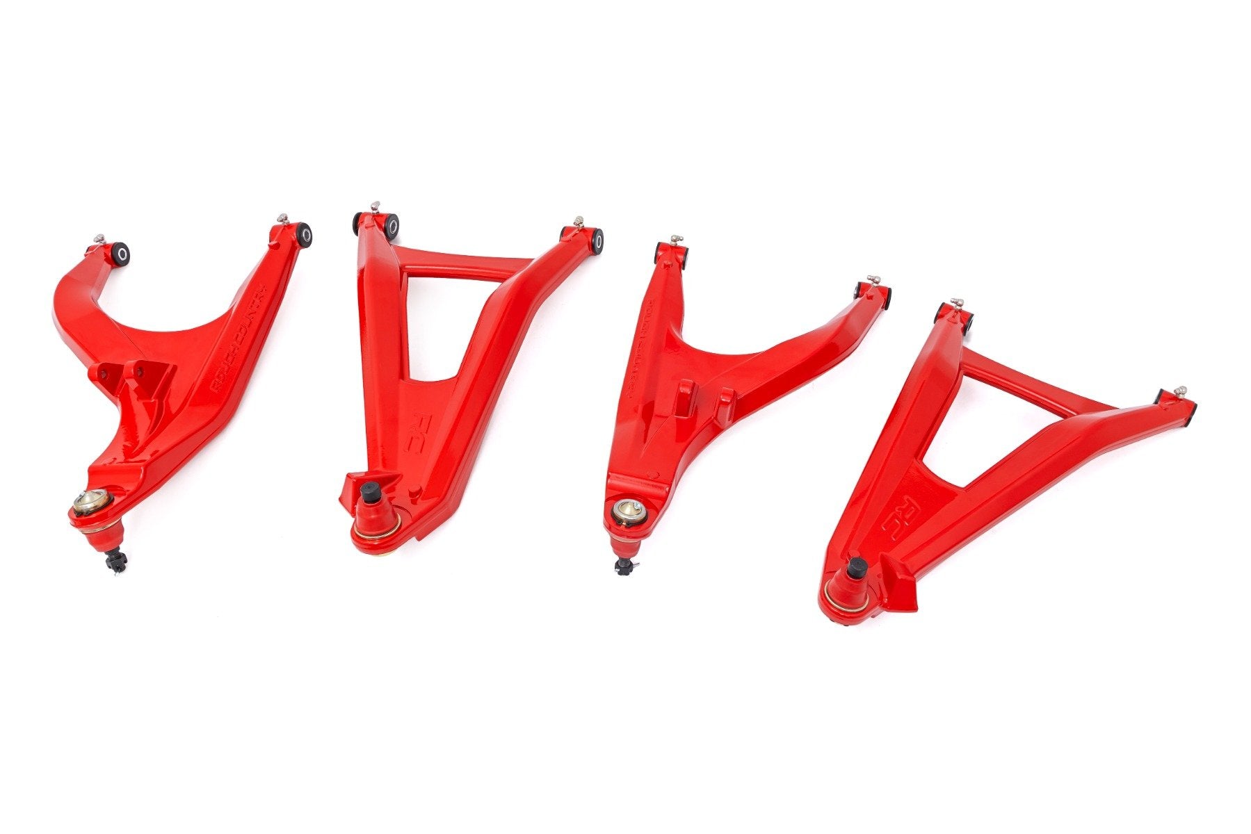 Rough Country 6" Lift Kit Gas Radius Arm V2 for Ford F250/F350 4wd 23-25 97041RED