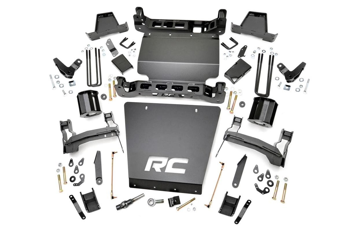 Rough Country 7in GMC Lift Kit 14-18 1500 Denali PU 4wd w/MagneRide Steel 17800