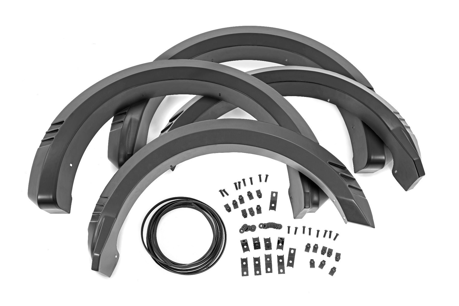 Rough Country Fender Flares SF1 D1 Stone Gray for Ford F-150 18-20 F-F318201-D1