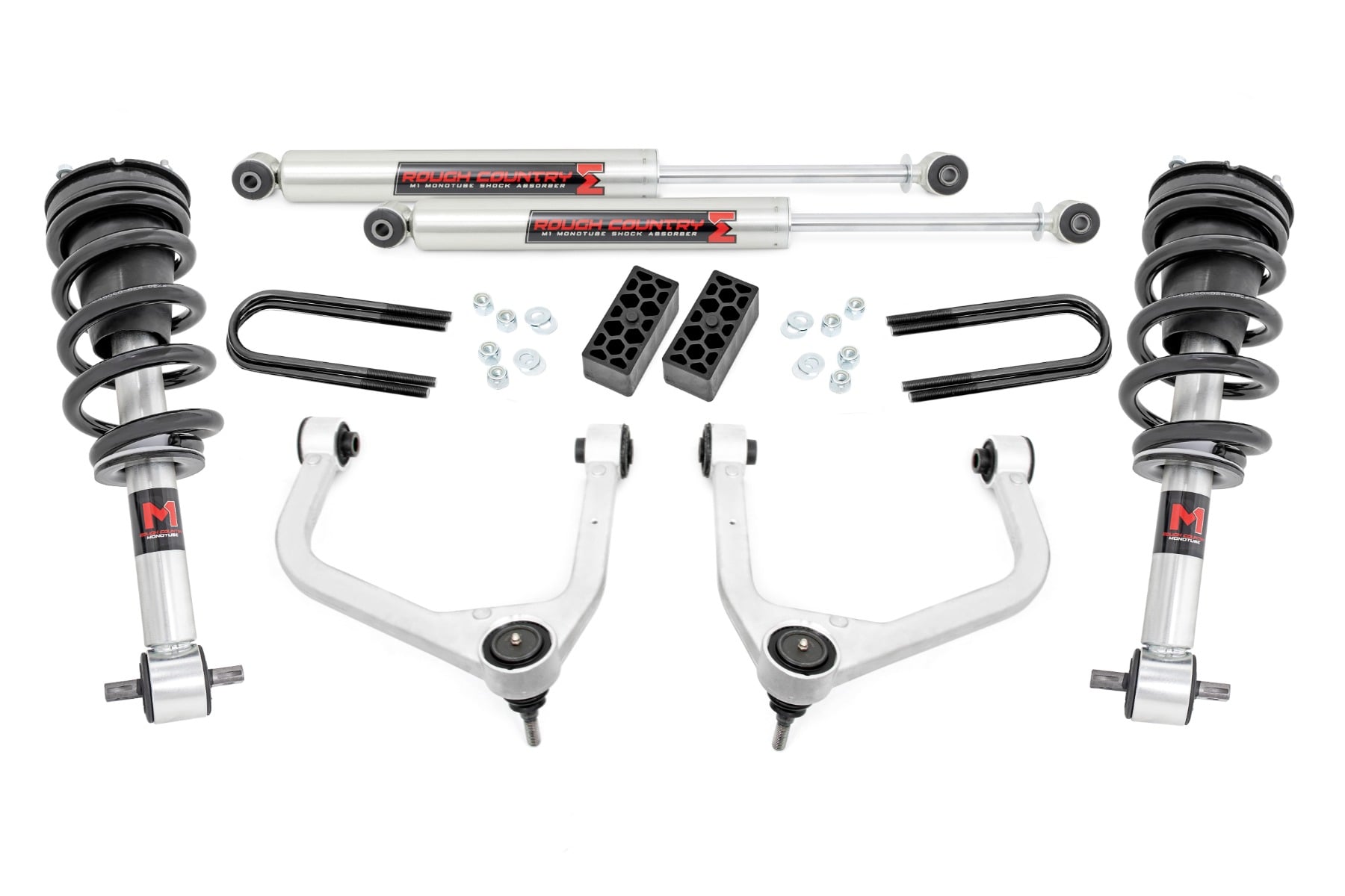 Rough Country 3.5" Lift Kit | M1 | Rear Mono Leaf | Chevy Silverado 1500 22-24 28240