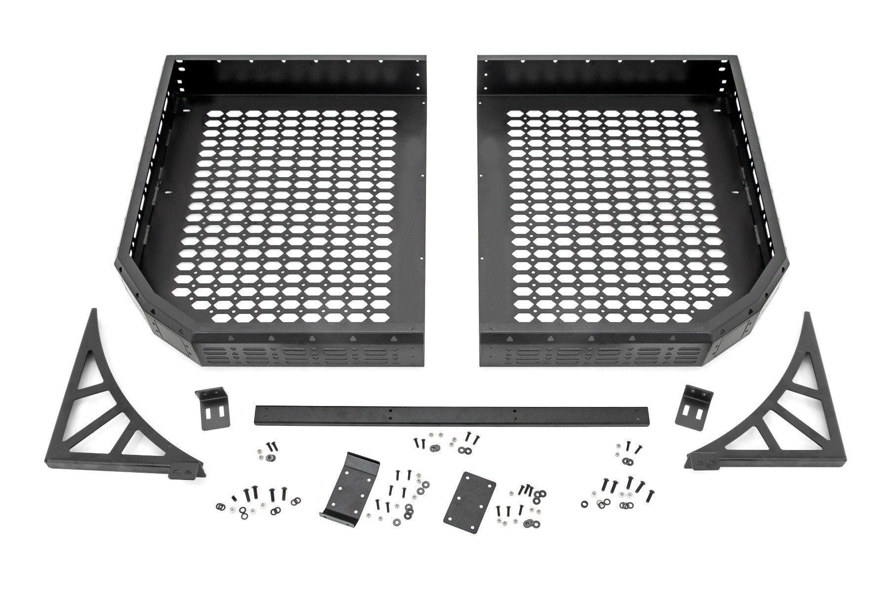 Rough Country Polaris Rear Cargo Rack w/o Cube Lights 19-22 Ranger 1000XP 93050