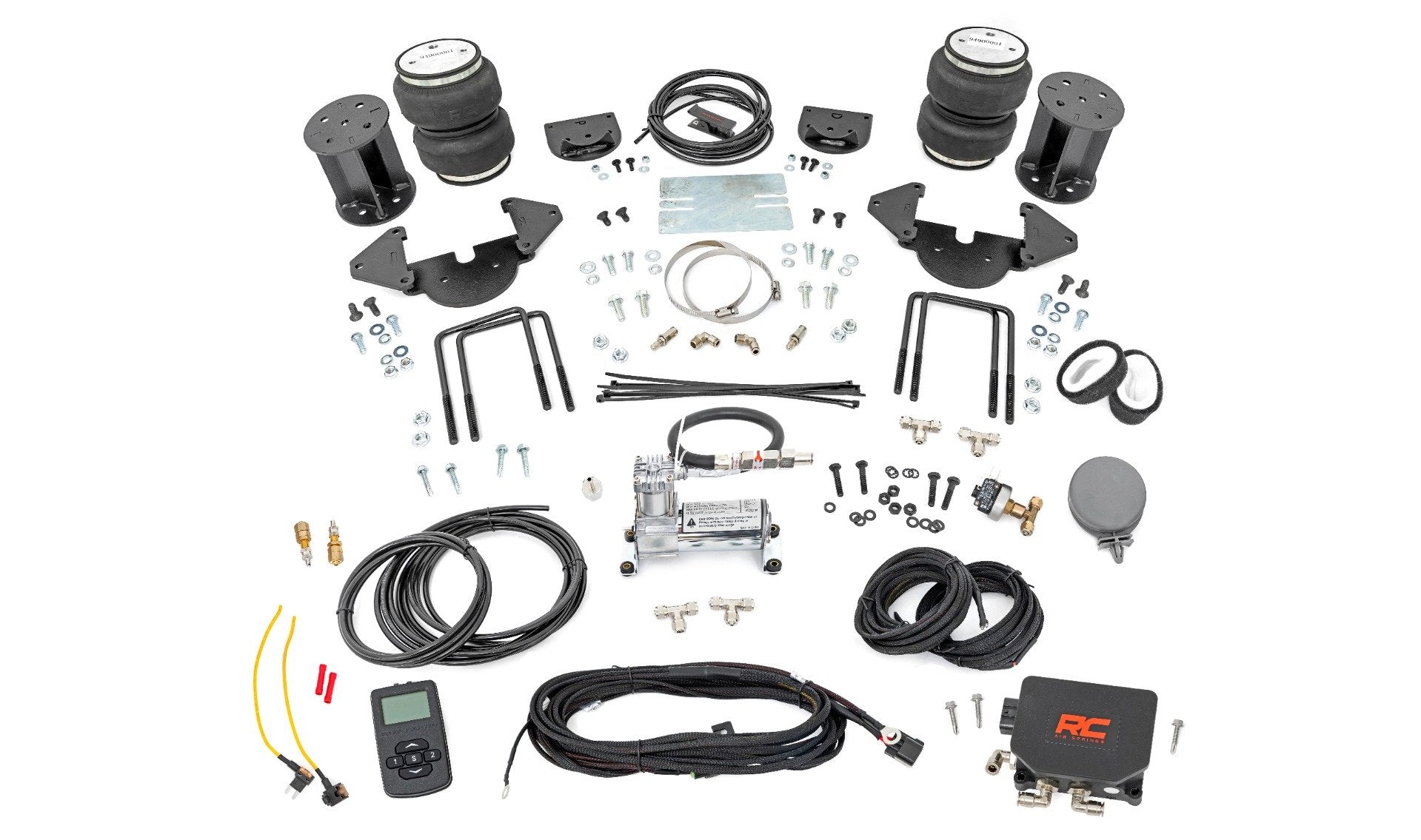 Rough Country Air Spring Kit w/Compressor 4-6" Lift Kit Chevy/GMC 1500 19-23 100116WC