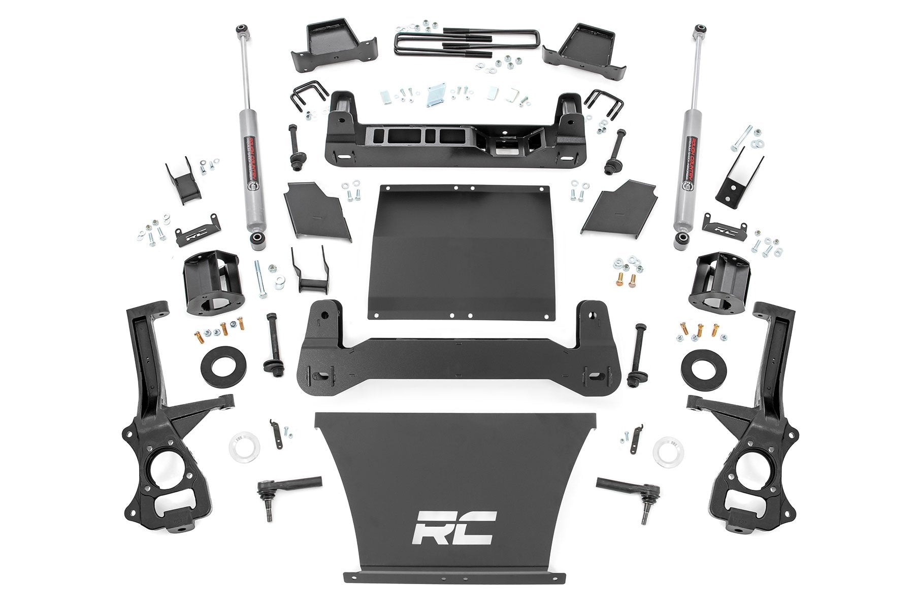 Rough Country 6in Suspension Lift Kit Strut Spacers 19-21 GMC 1500 PU 22931